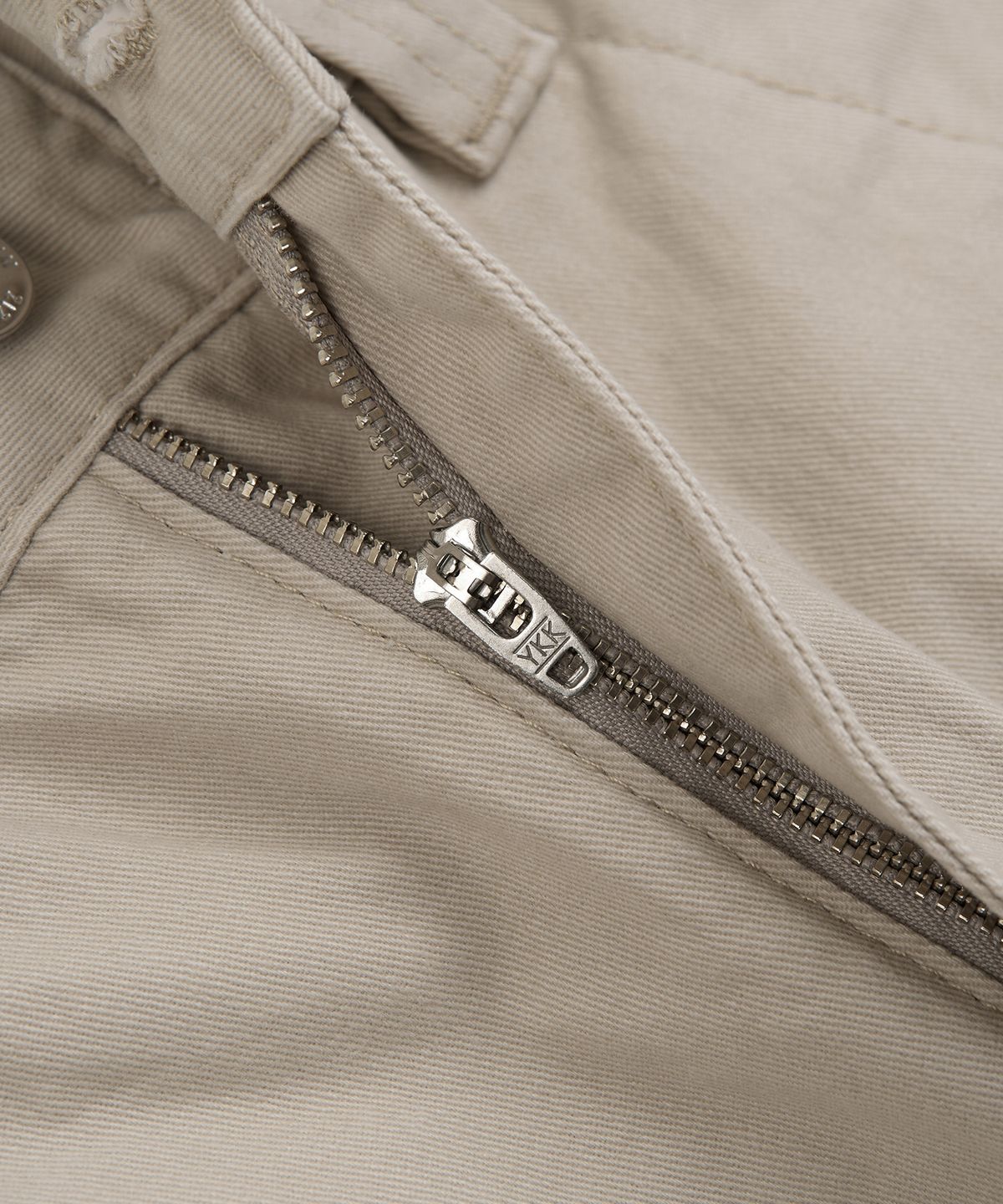 지제뮤지엄(ZIZEMUSEUM) VINTAGE SEMI-WIDE COTTON PANTS (BEIGE)