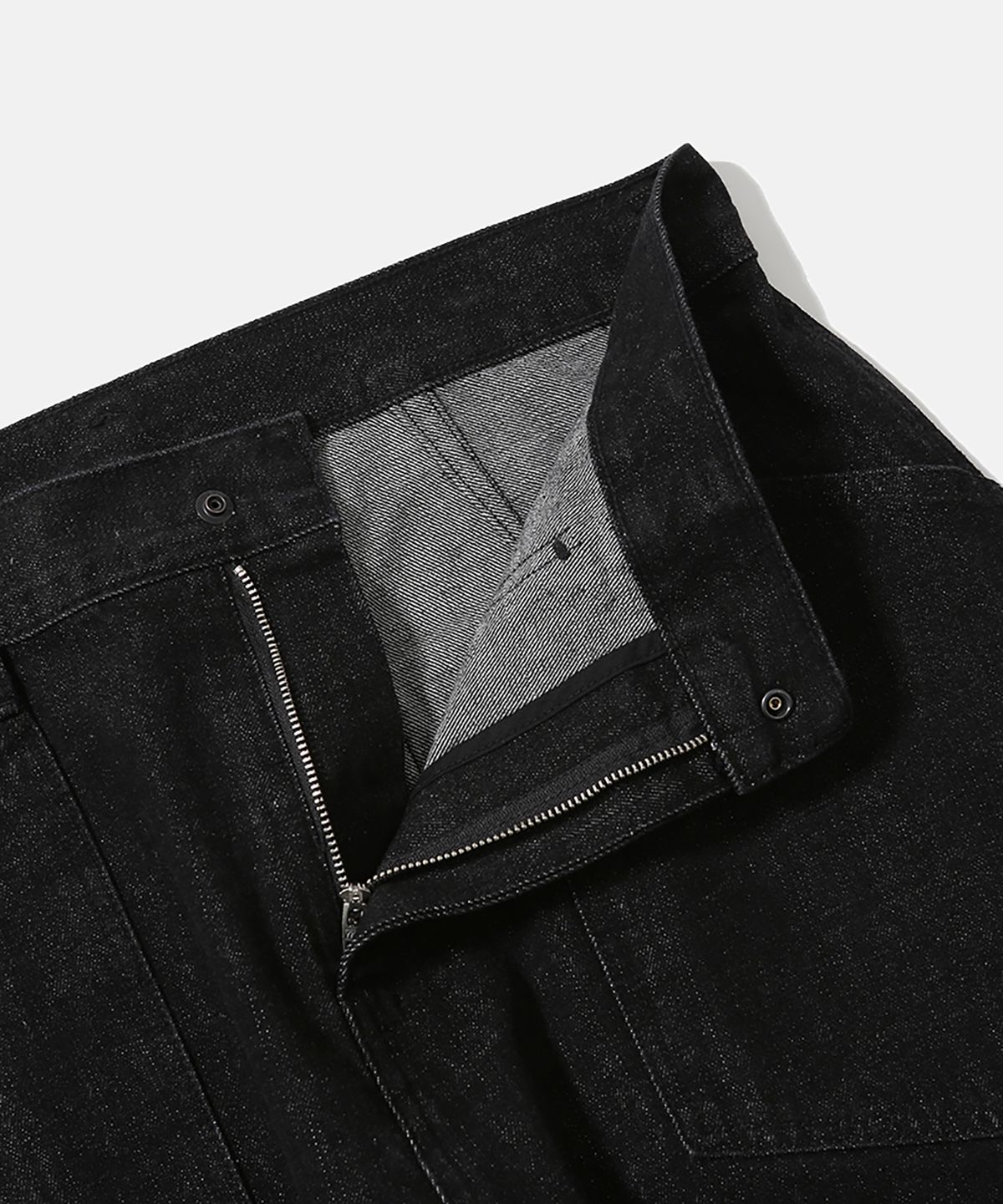 모이프(MOIF) [AW26] WIDE M35 DENIM PANTS / WASHED BLACK