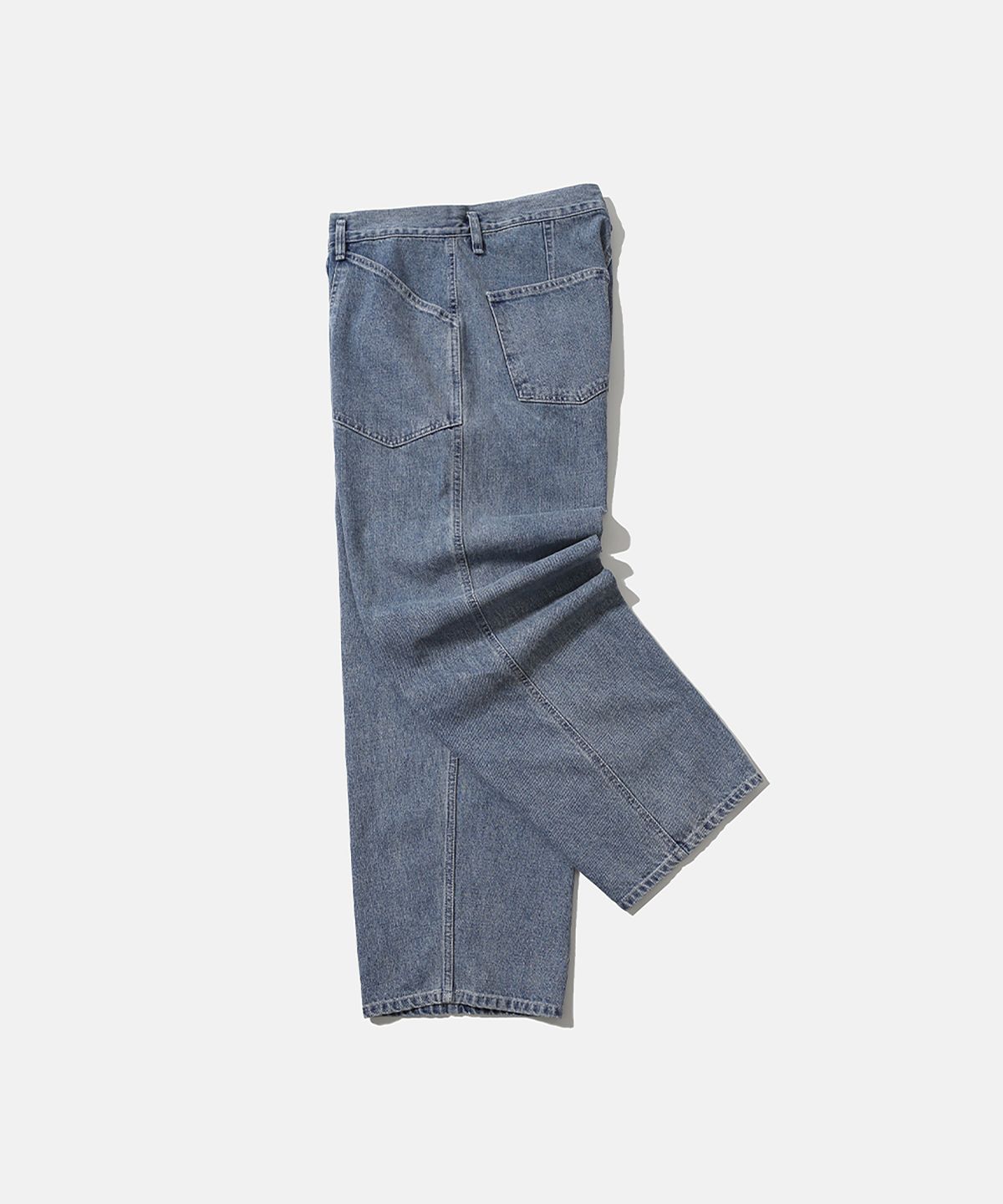 모이프(MOIF) [AW26] WIDE M35 DENIM PANTS / BLEACHED INDIGO