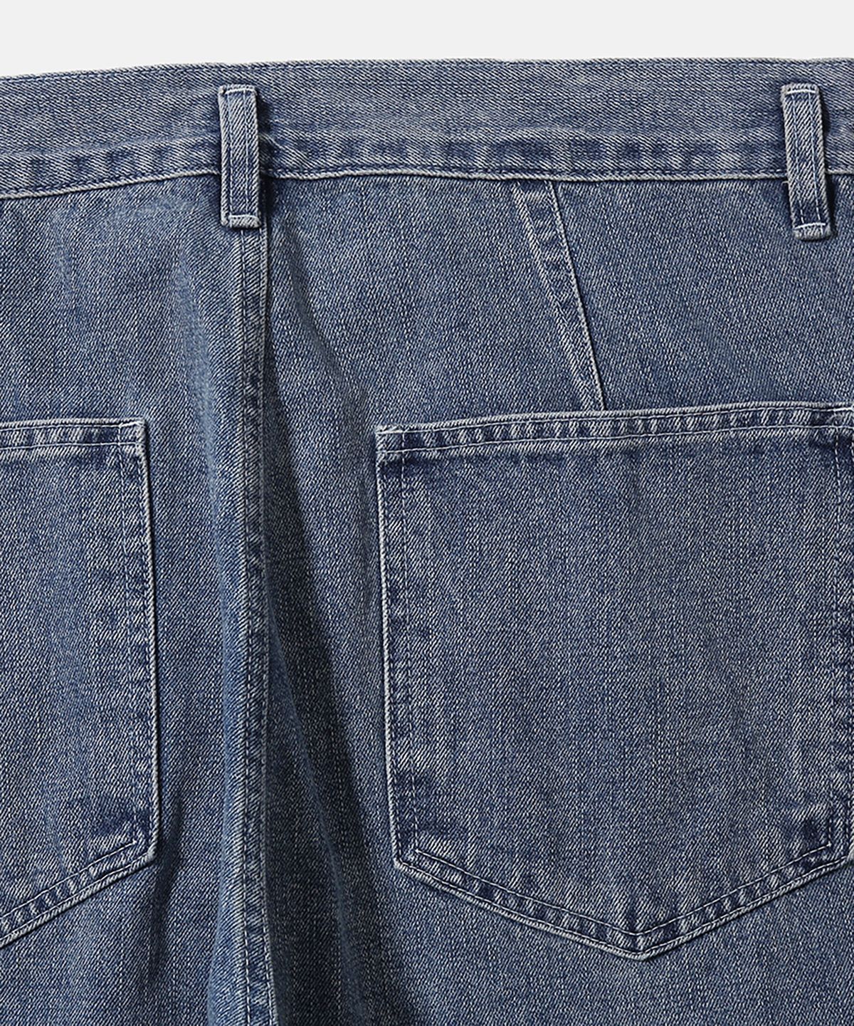 모이프(MOIF) [AW26] WIDE M35 DENIM PANTS / BLEACHED INDIGO