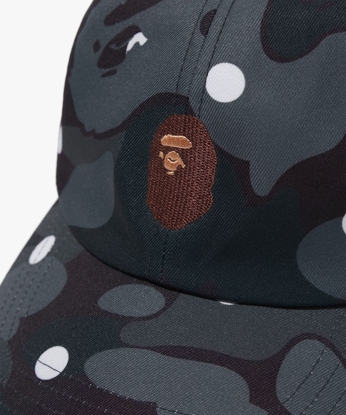 베이프(BAPE) KOREA EXCLUSIVE 도트 캡 BLACK
