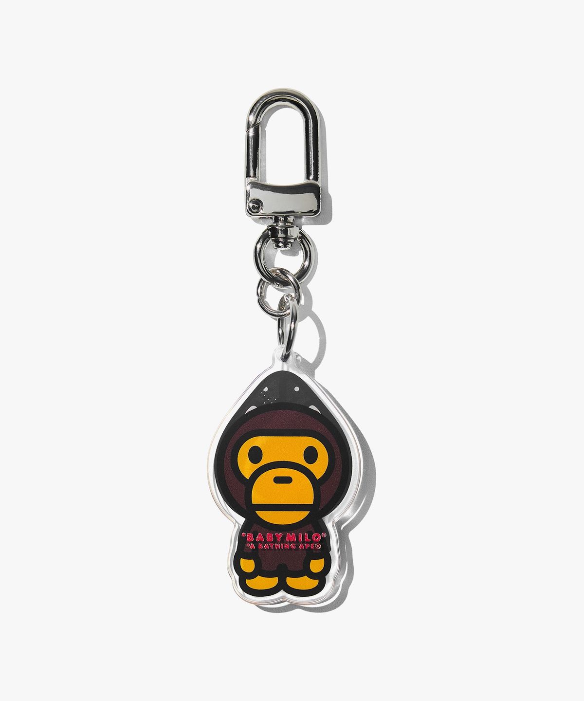 베이프(BAPE) KOREA EXCLUSIVE 도트 콜리지 키체인 BLACK