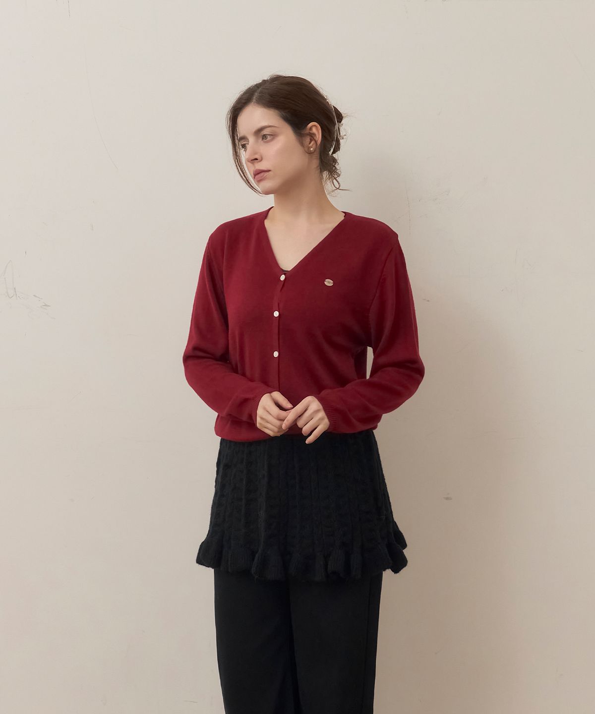 메종르하르(MAISONLEHAR) 신시아 니트 가디건 4color