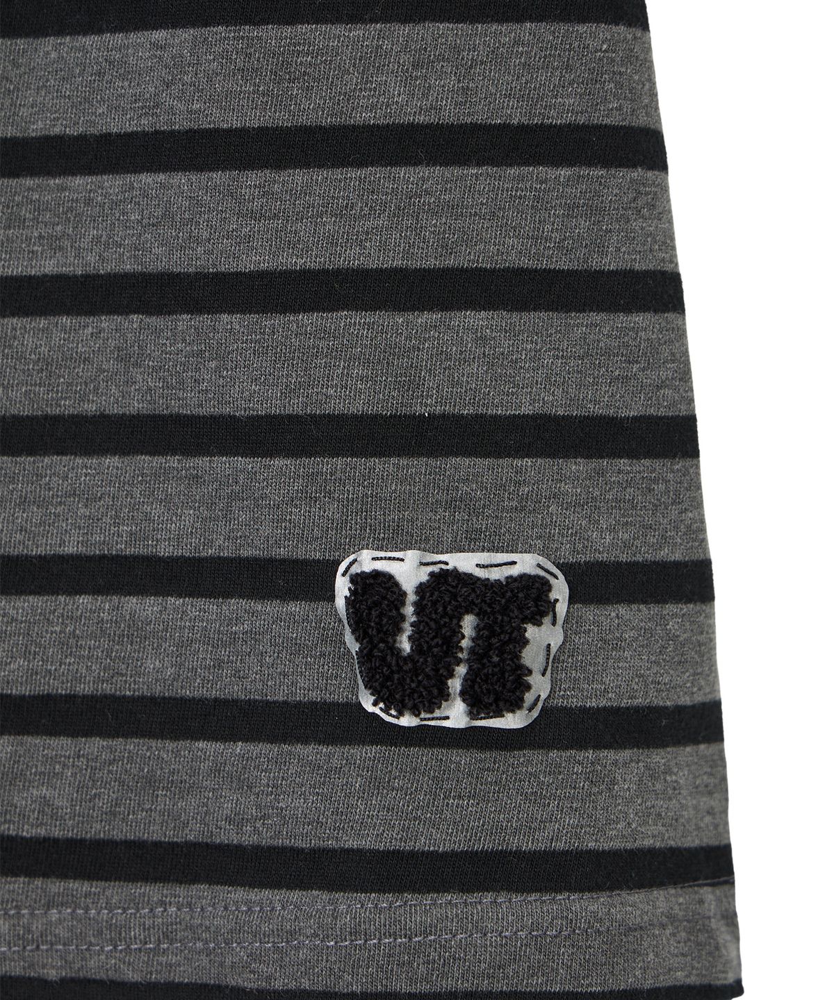 비건타이거(VEGAN TIGER) COMPACT MOCK NECK TOP_GREY