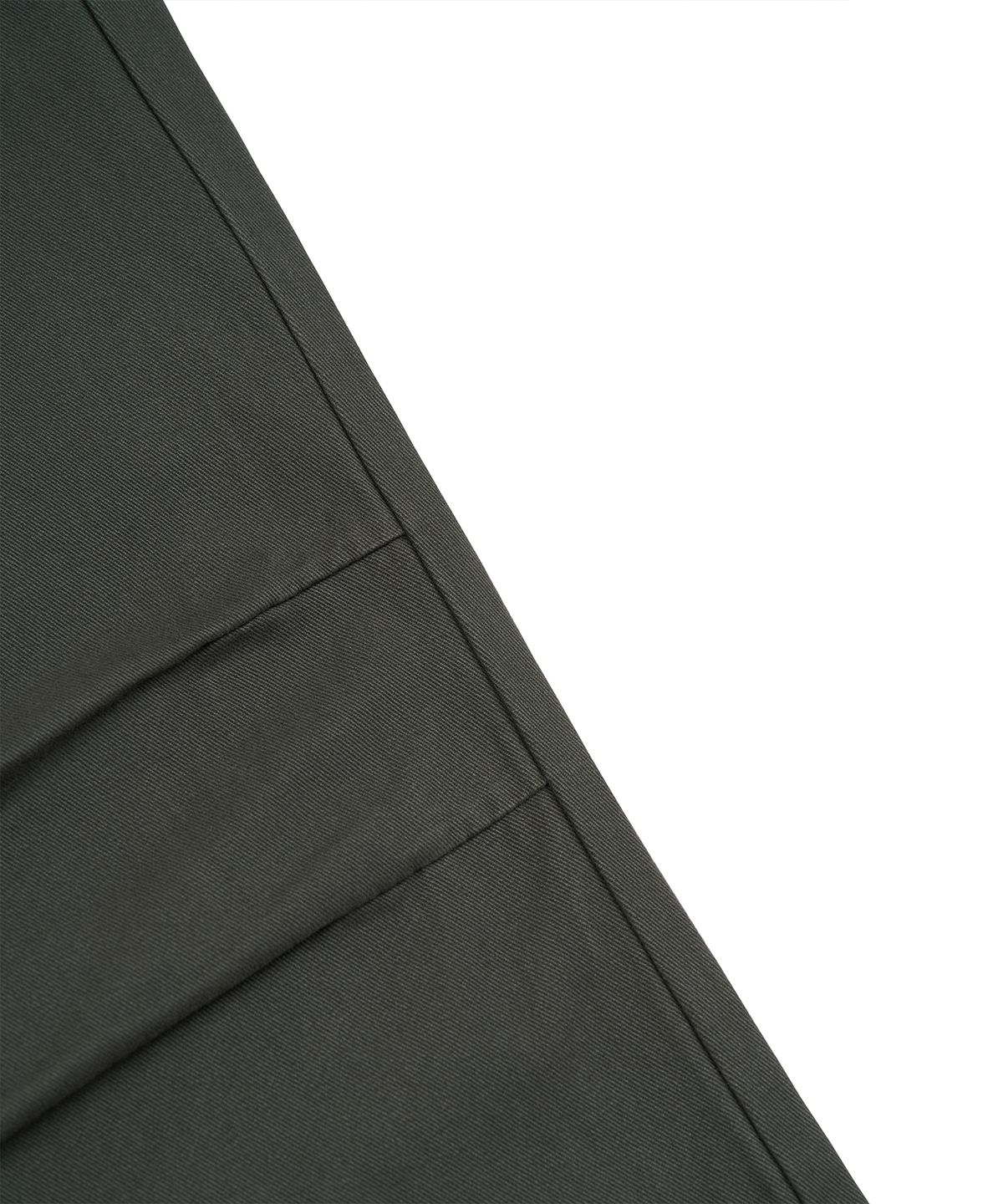 지제뮤지엄(ZIZEMUSEUM) VINTAGE SEMI-WIDE COTTON PANTS (KHAKI GRAY)
