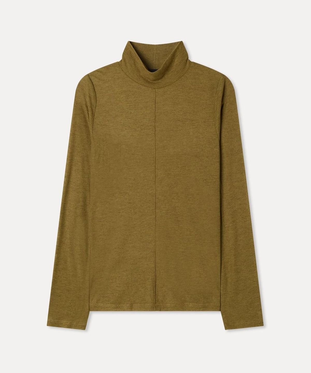 미쏘(MIXXO) 시스루 목폴라 티셔츠_MIWLWGV30A