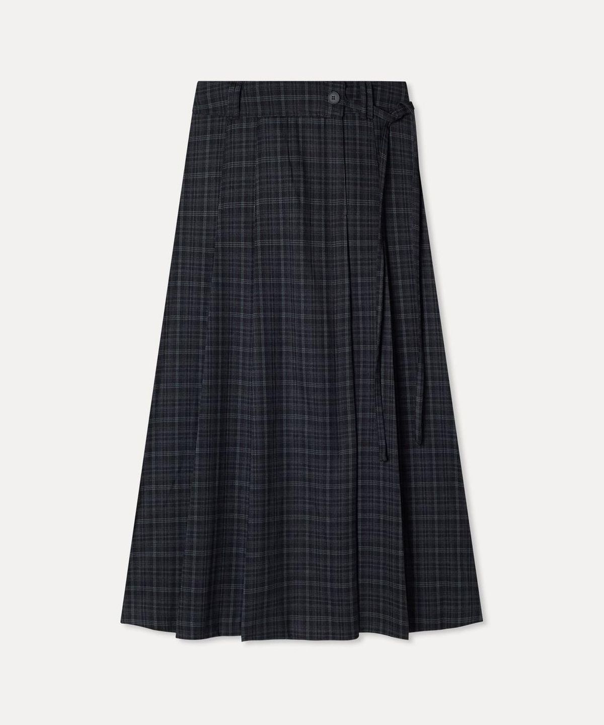 미쏘(MIXXO) 변형 플리츠 롱 스커트_MIWWHGT21B