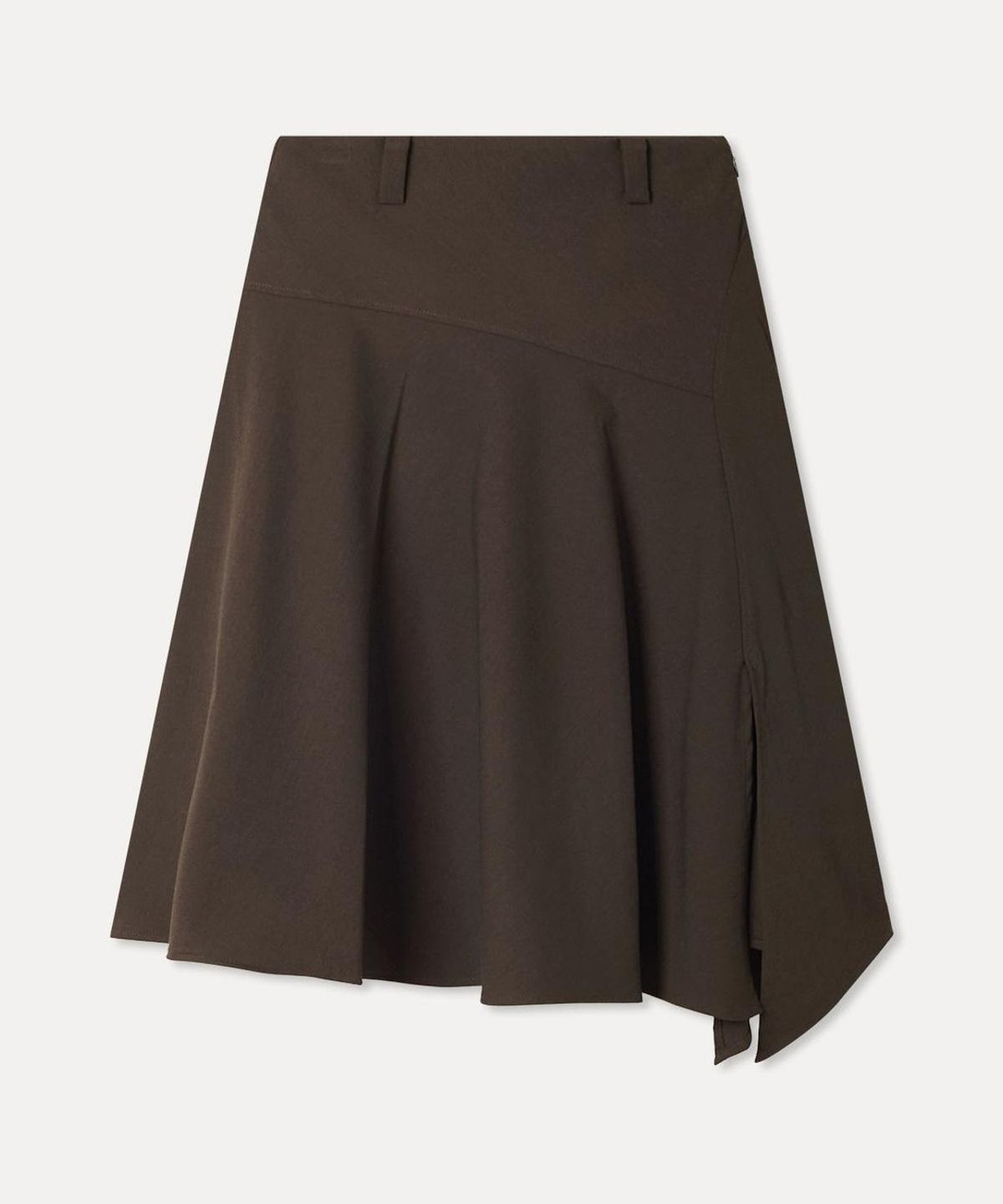 미쏘(MIXXO) 언발 미디 스커트_MIWWHGT31B
