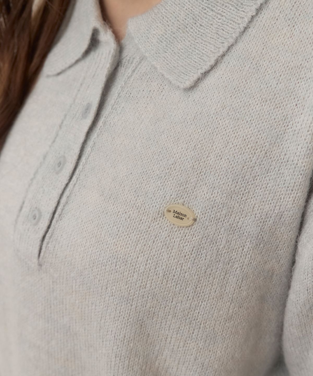 메종르하르(MAISONLEHAR) 그랑 카라 니트 3color