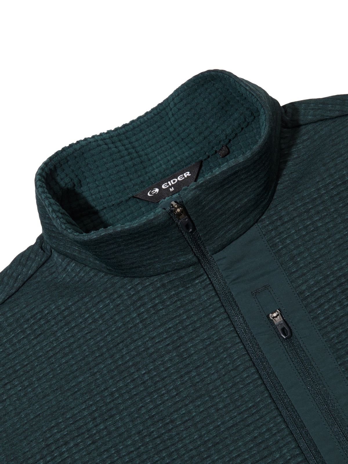 아이더(EIDER) AERO WAVE (에어로 웨이브) 남성 짚업 티셔츠_DEEP TEAL_DMW262054G