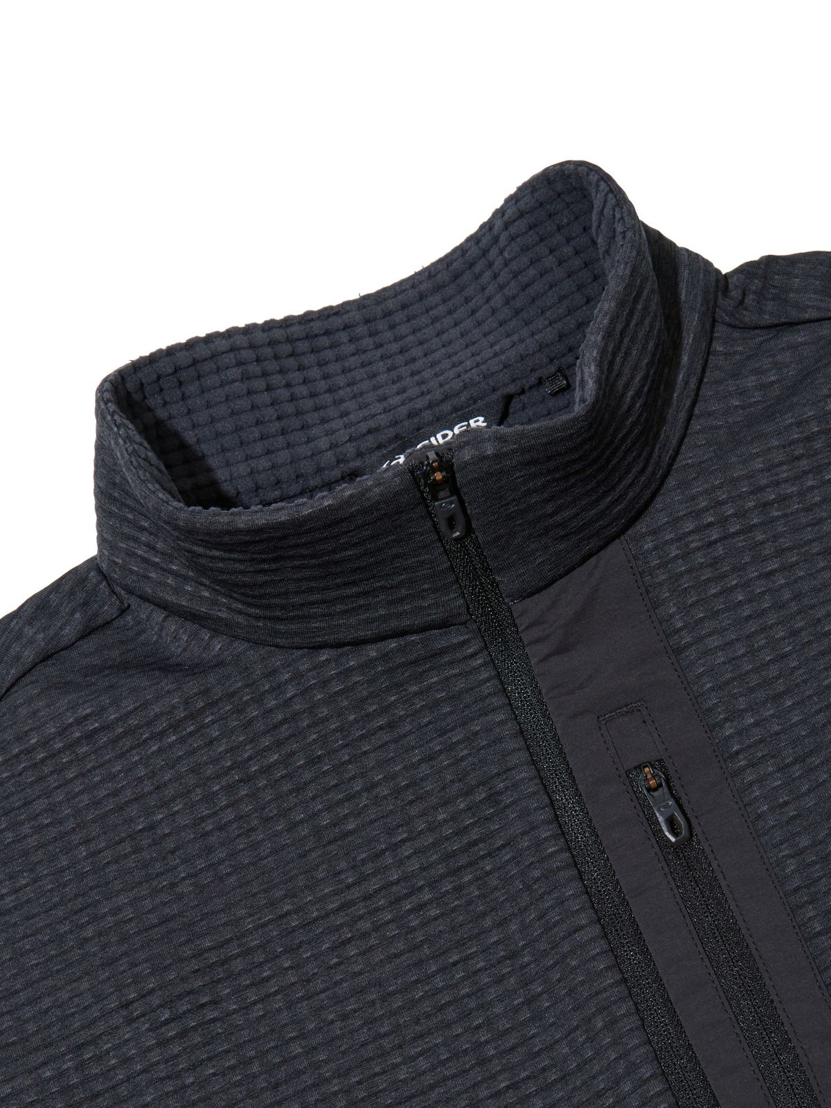 아이더(EIDER) AERO WAVE (에어로 웨이브) 남성 짚업 티셔츠_MELANGE CHARCOAL_DMW26205ZN