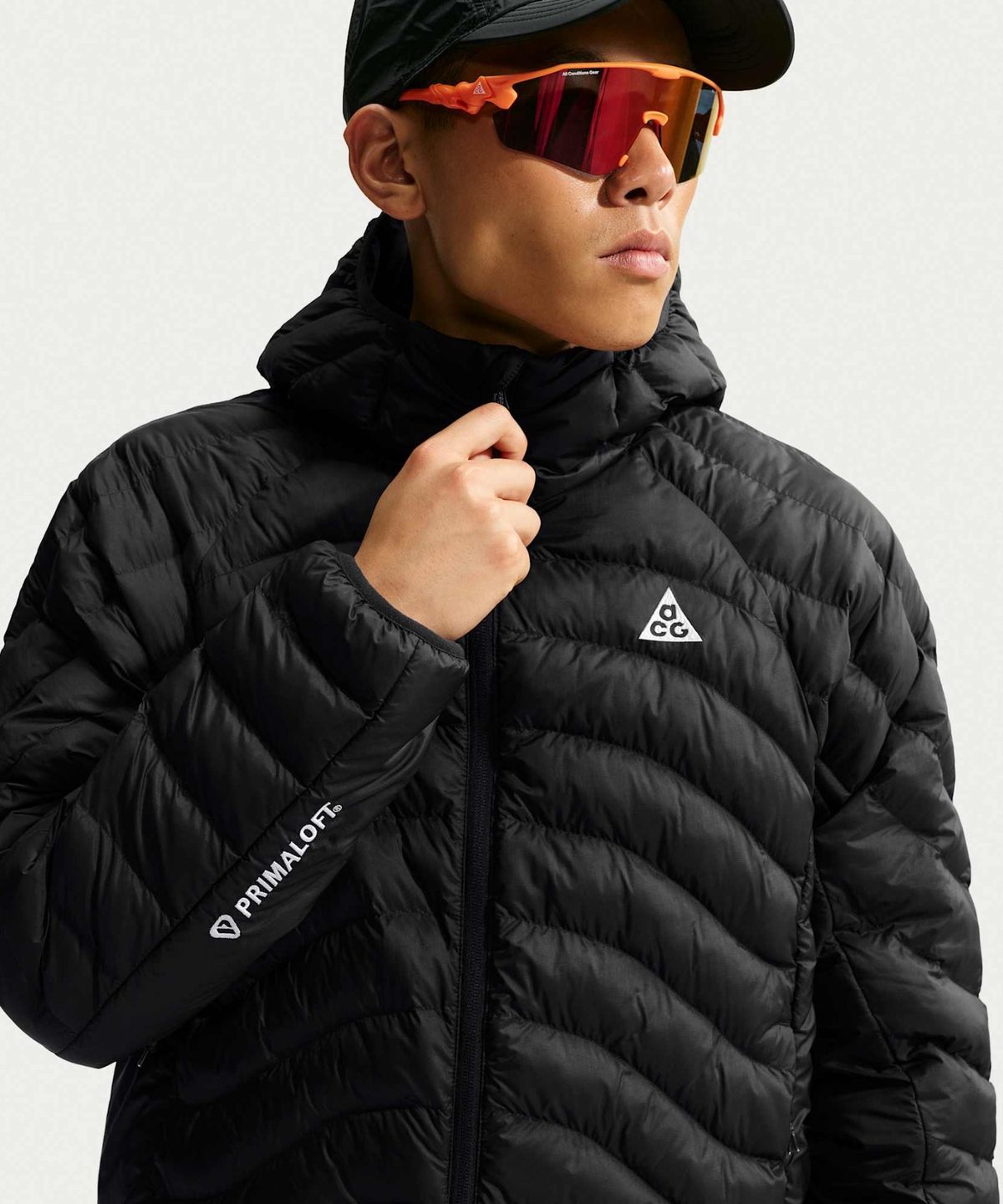 나이키(NIKE) ACG 라바 플로우 써마 핏 ADV 후드 재킷 M - 블랙:서밋 화이트 / IR2245-010