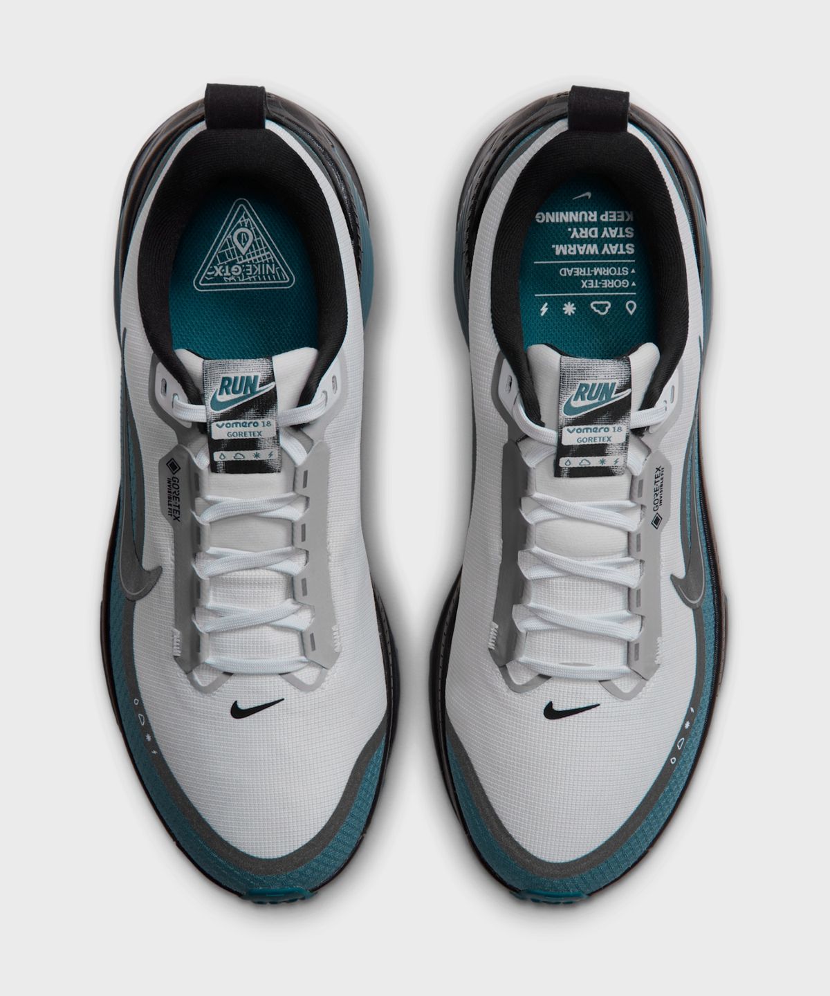 나이키(NIKE) 보메로 18 GORE-TEX M - 오프 화이트:스모키 블루:브라이트 스프루스:블랙 / IQ0456-100