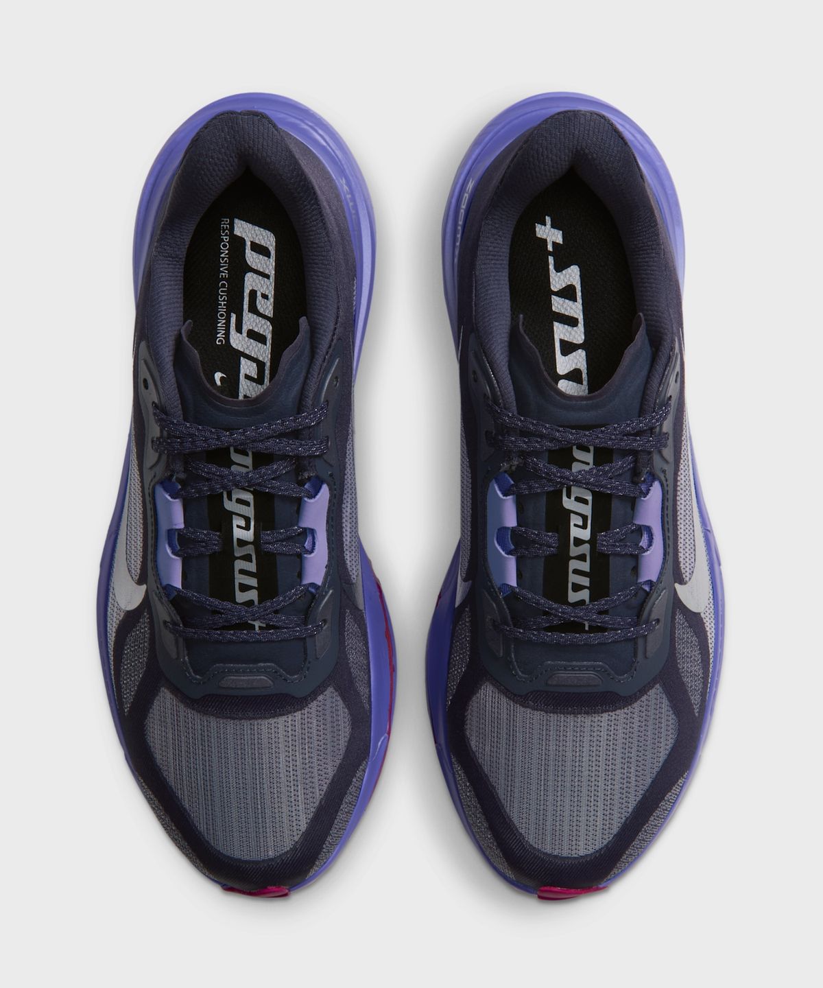 나이키(NIKE) 페가수스 플러스 2 W - 그리드아이언:페르시안 바이올렛:트루 베리:메탈릭 실버 / IM2543-004