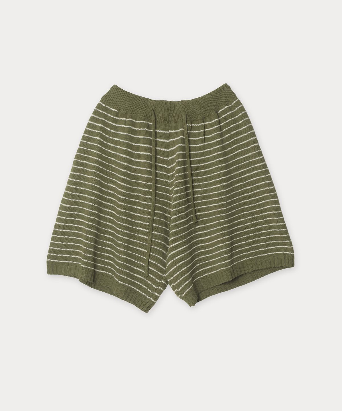 메종르하르(MAISONLEHAR) 윌리 스트라이프 하프 니트 팬츠 2color