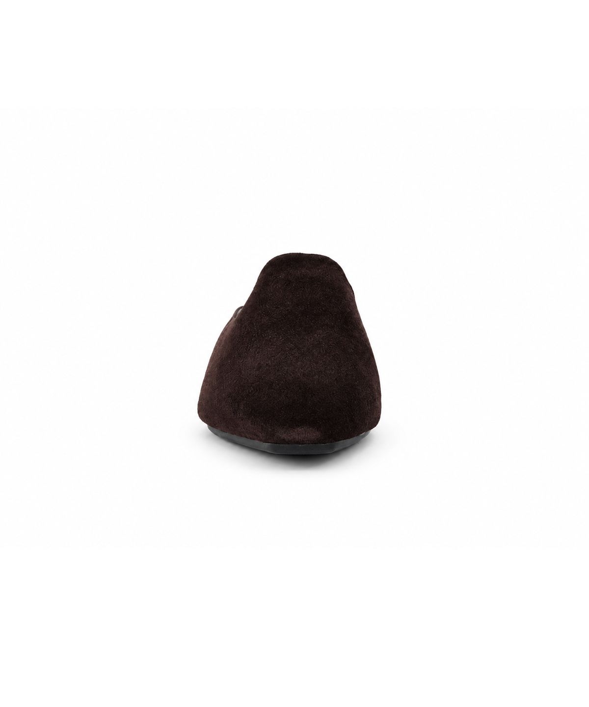 앤버터럼(ANDBUTTERUM) 소프트 웨지힐 뮬 아벤 스웨이드 브라운 베이지 4cm