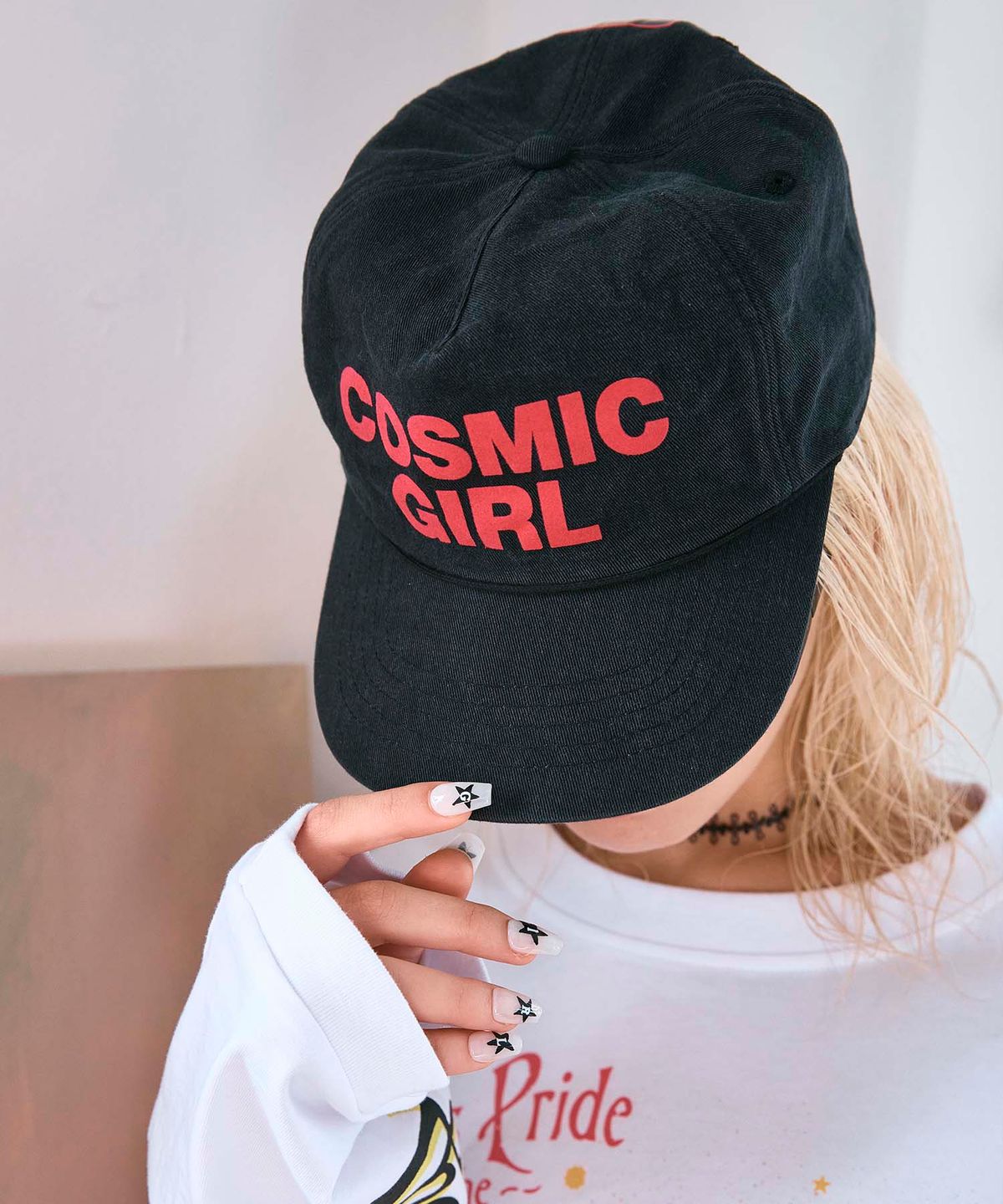 하이타이드 프랭키(HIGHTIDEFRANKIE) Cosmic Girl Cap Black