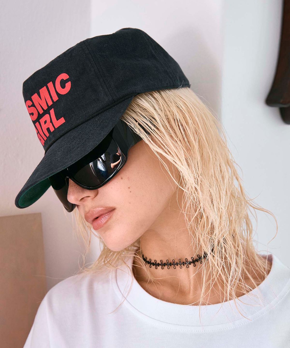 하이타이드 프랭키(HIGHTIDEFRANKIE) Cosmic Girl Cap Black