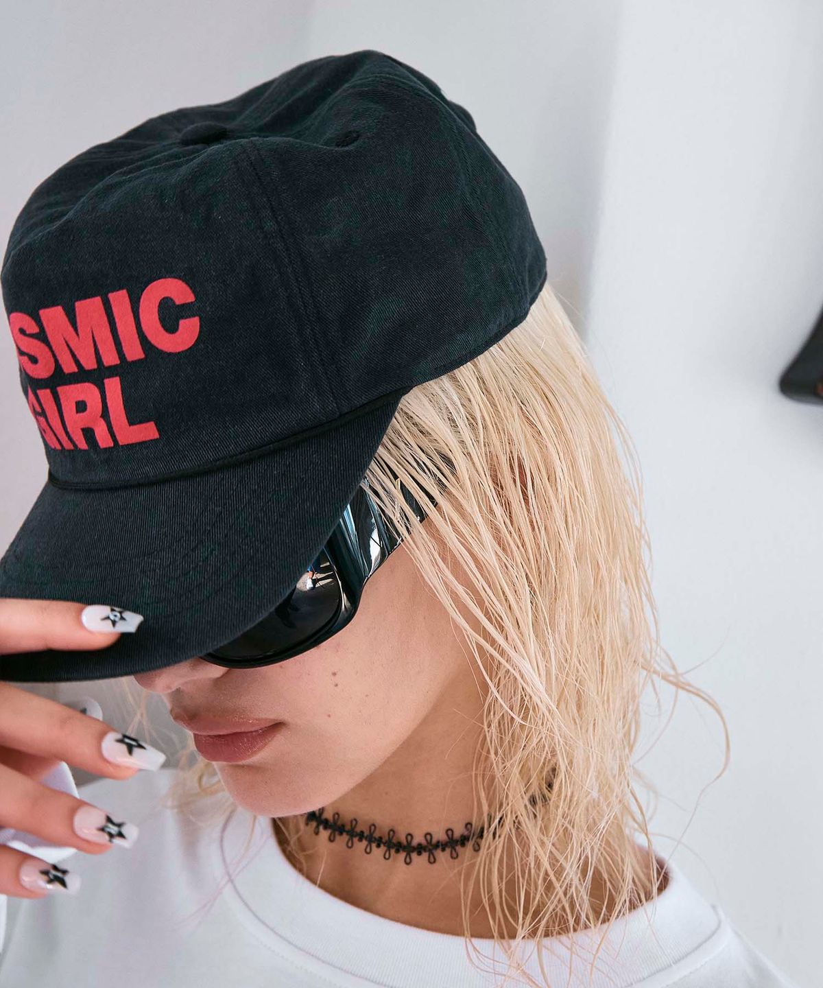 하이타이드 프랭키(HIGHTIDEFRANKIE) Cosmic Girl Cap Black