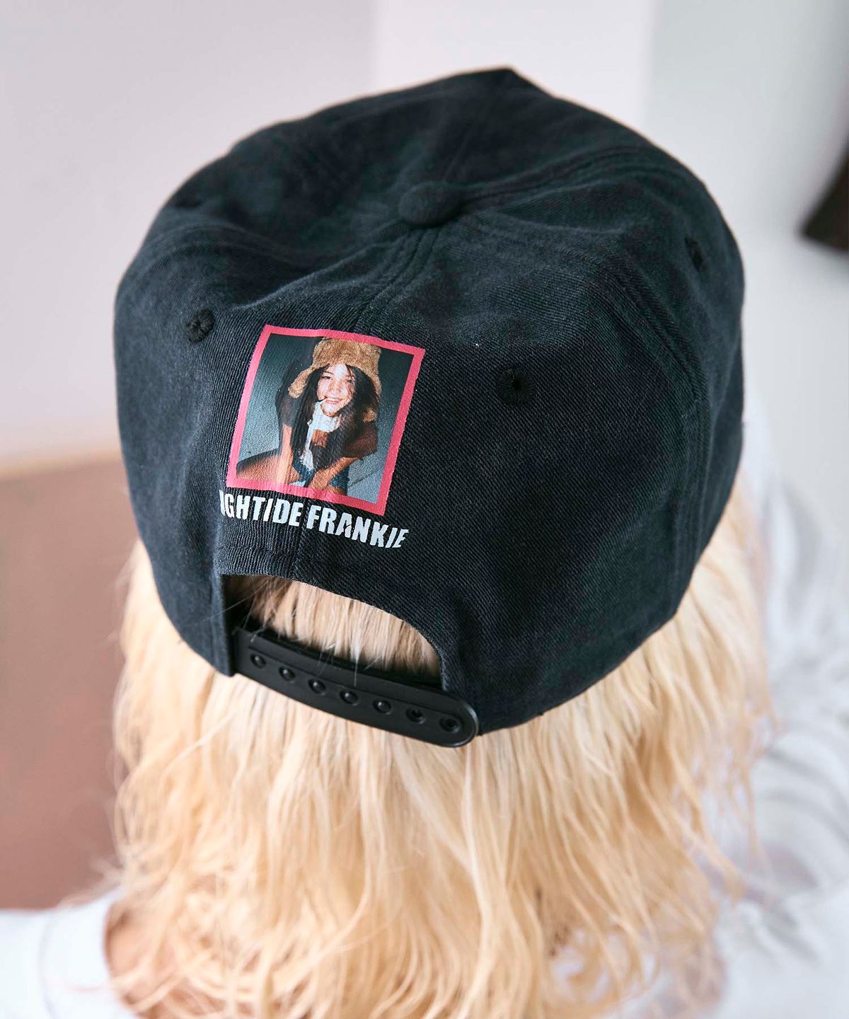 하이타이드 프랭키(HIGHTIDEFRANKIE) Cosmic Girl Cap Black