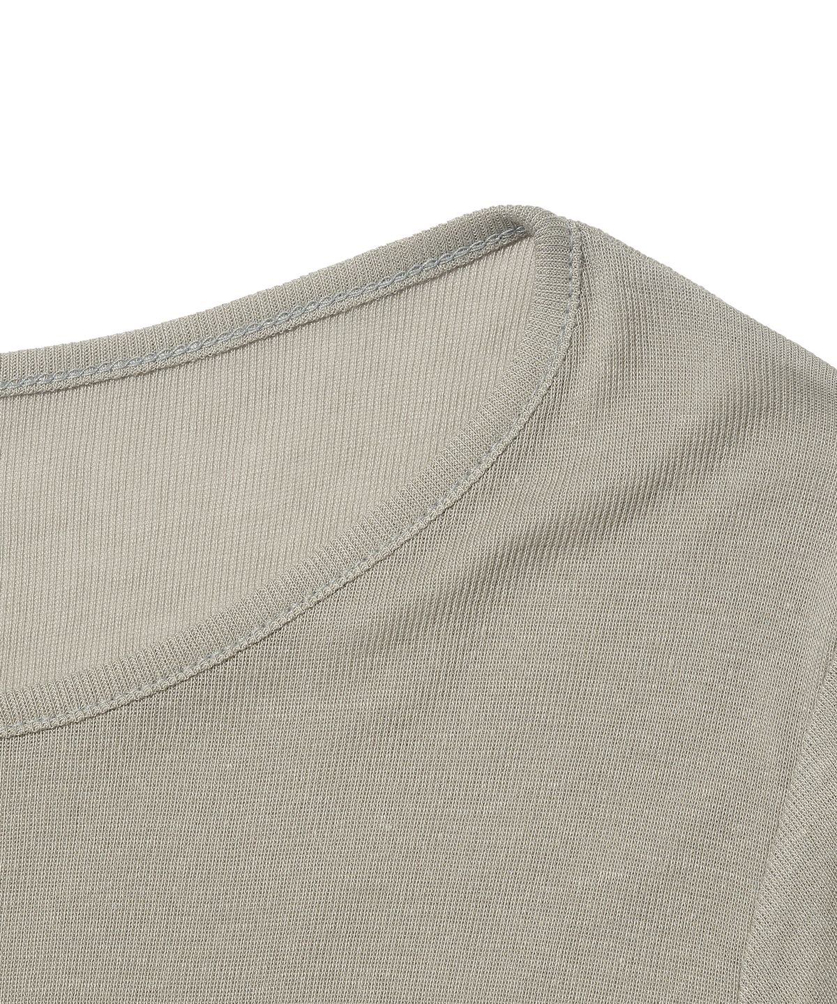 서울어패럴(SEOUL APPAREL) 센슈얼 슬림핏 긴팔티 (그레이)