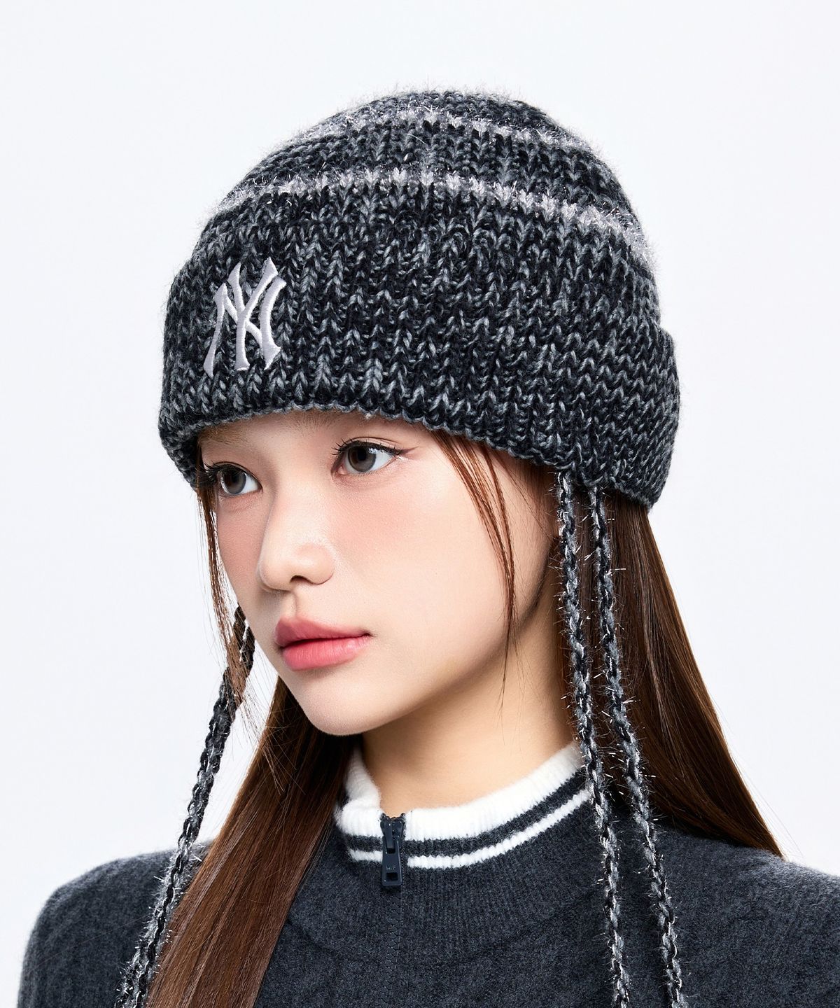 엠엘비(MLB) 스트링 비니 NY (Black)