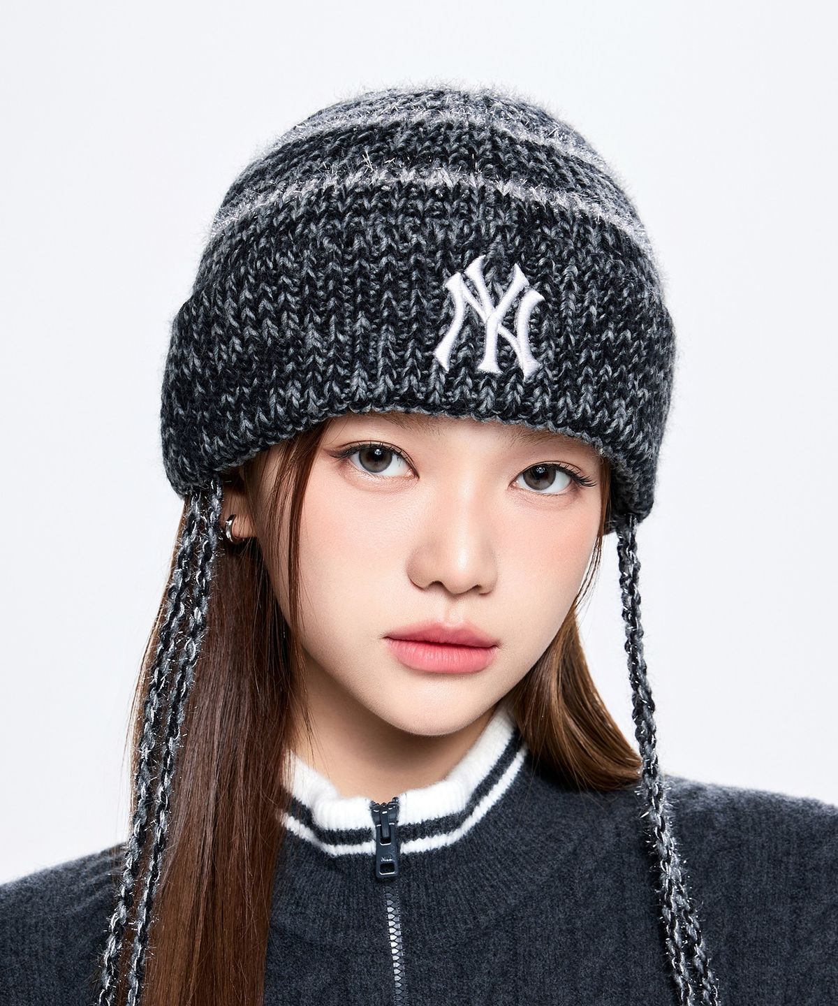 엠엘비(MLB) 스트링 비니 NY (Black)