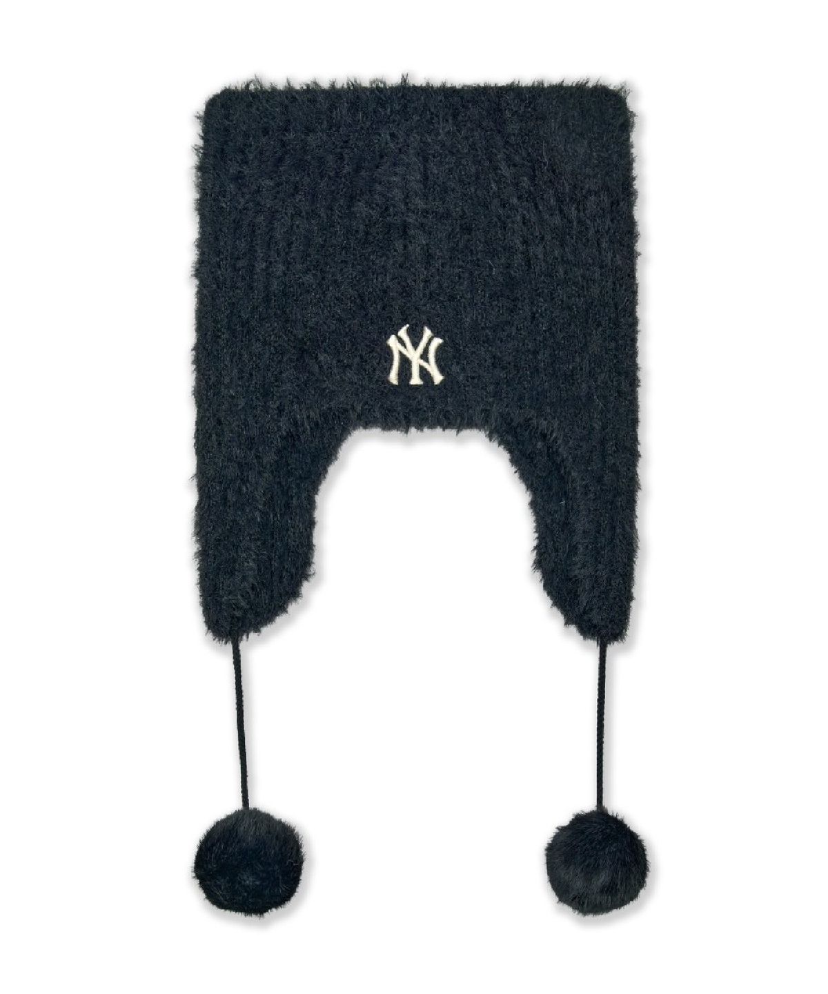 엠엘비(MLB) 퍼 미야옹 이어플랩 비니 NY (Black)