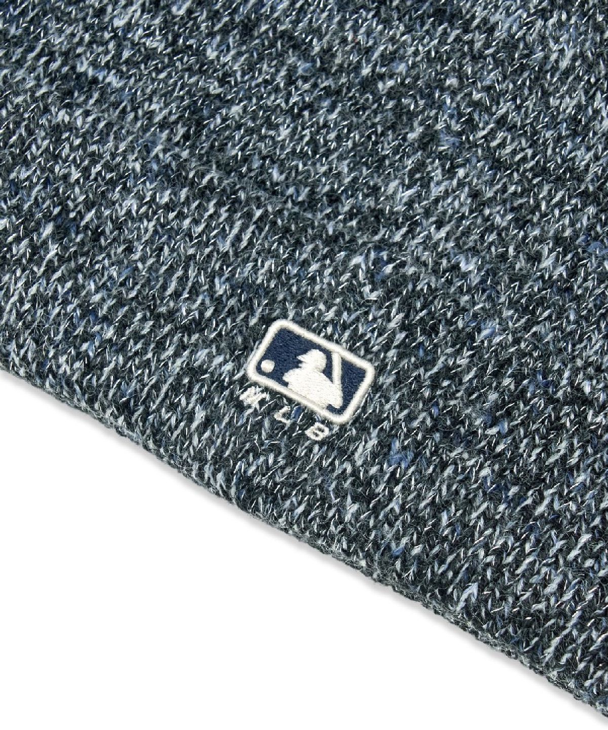 엠엘비(MLB) 루즈핏 멜란지 미야옹 비니 NY (Black)