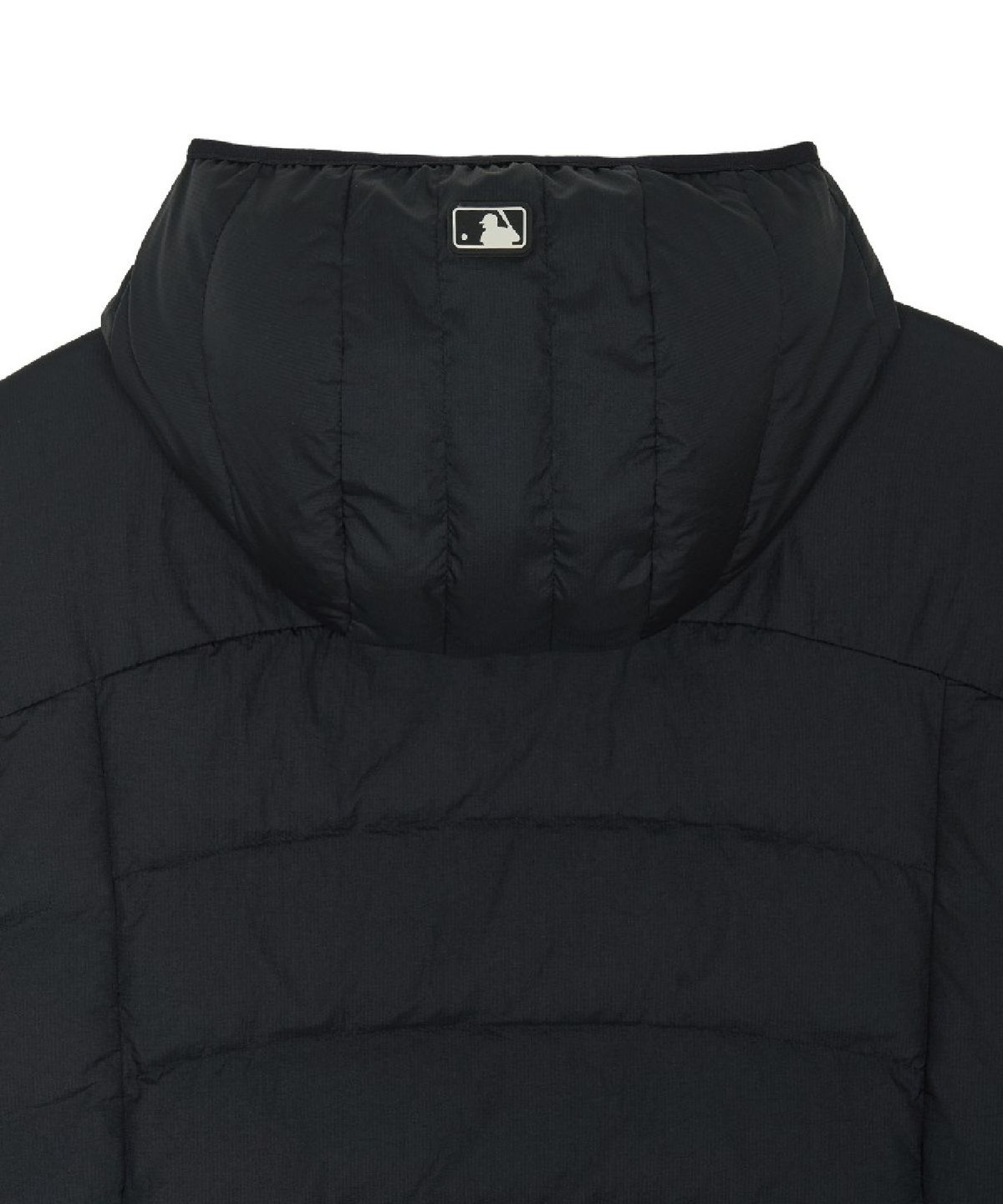 엠엘비(MLB) 고프코어 후드 패커블 경량 커브패딩 NY (Black)