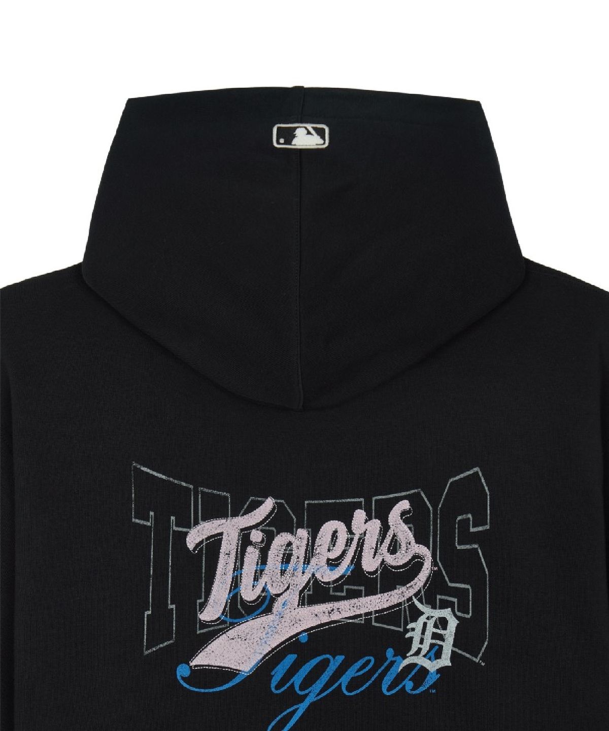 엠엘비(MLB) 베이직 스트릿 레이어드 후드티 DET (Black)