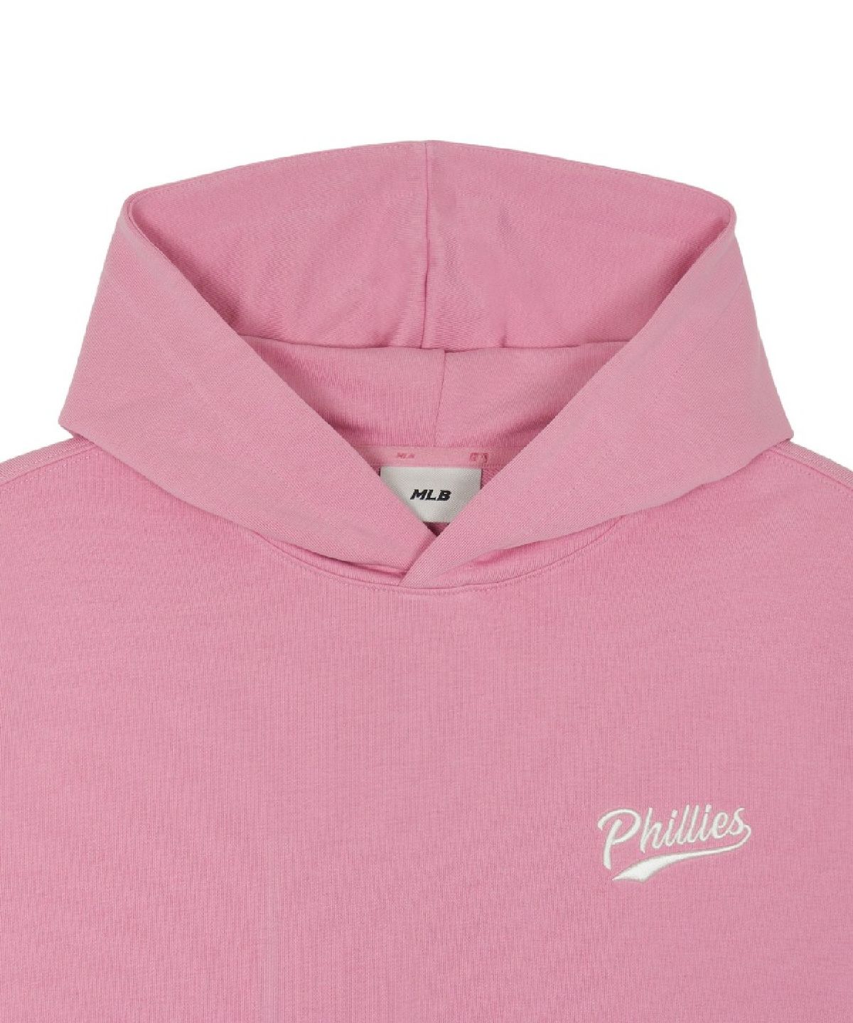 엠엘비(MLB) 베이직 스트릿 레이어드 후드티 PHI (Ptn.Pink)