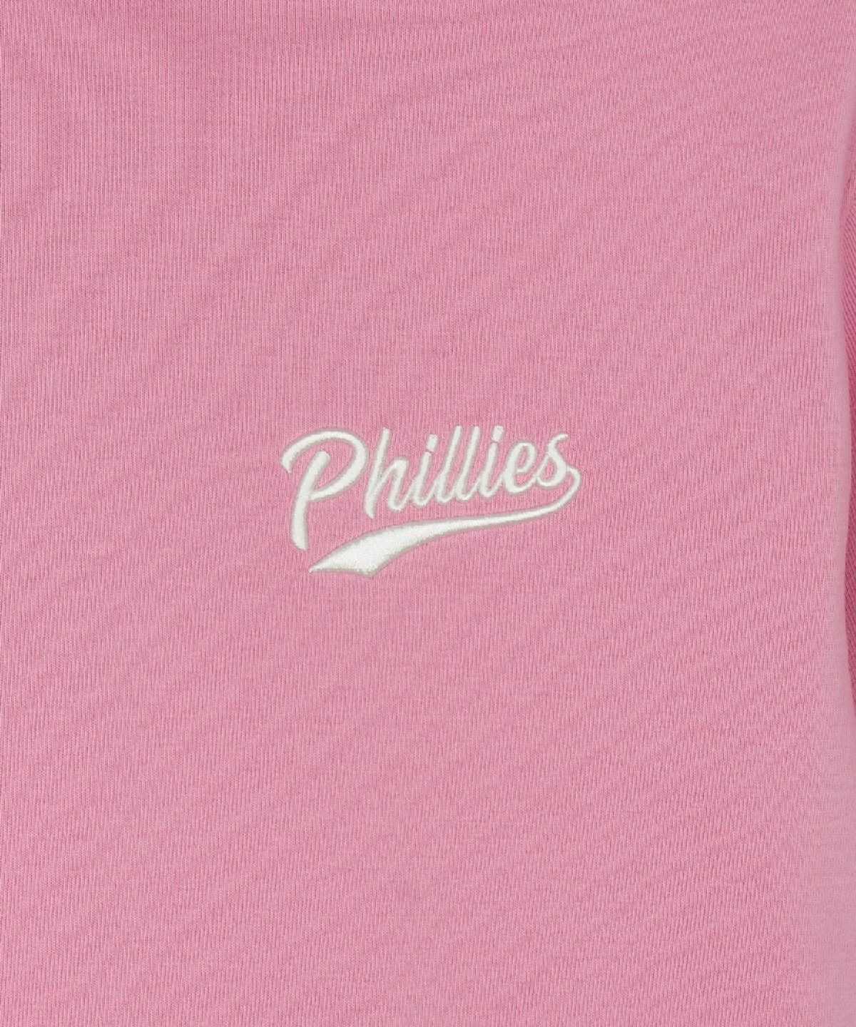 엠엘비(MLB) 베이직 스트릿 레이어드 후드티 PHI (Ptn.Pink)