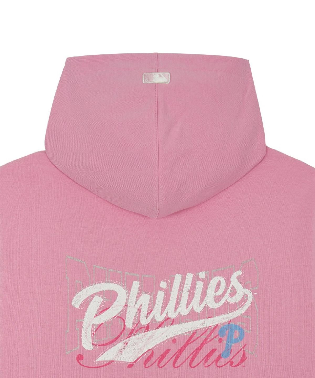 엠엘비(MLB) 베이직 스트릿 레이어드 후드티 PHI (Ptn.Pink)