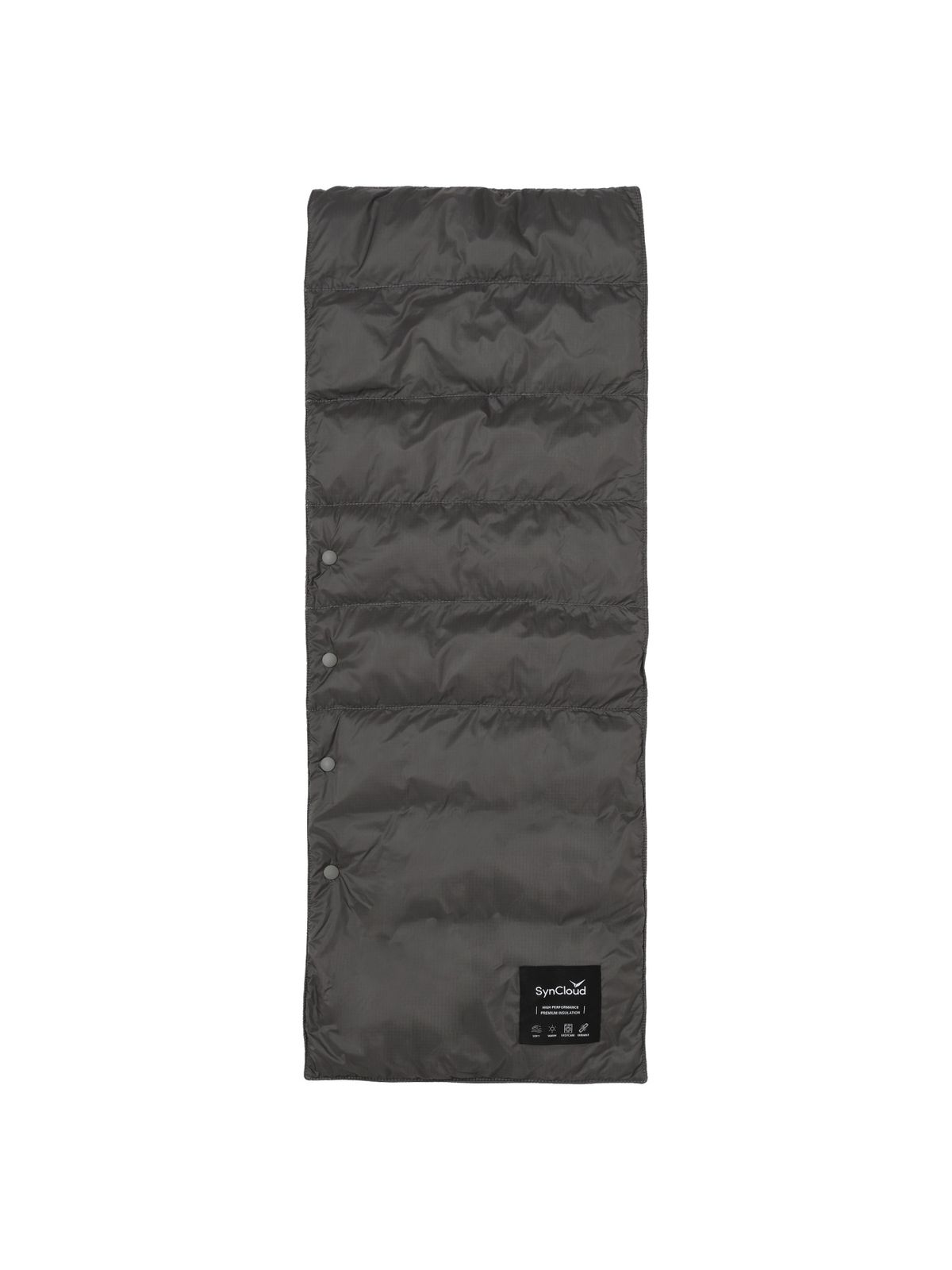 아이더(EIDER) GRATINUM (그래티넘) 패딩 머플러_Grey_DUW26909C5