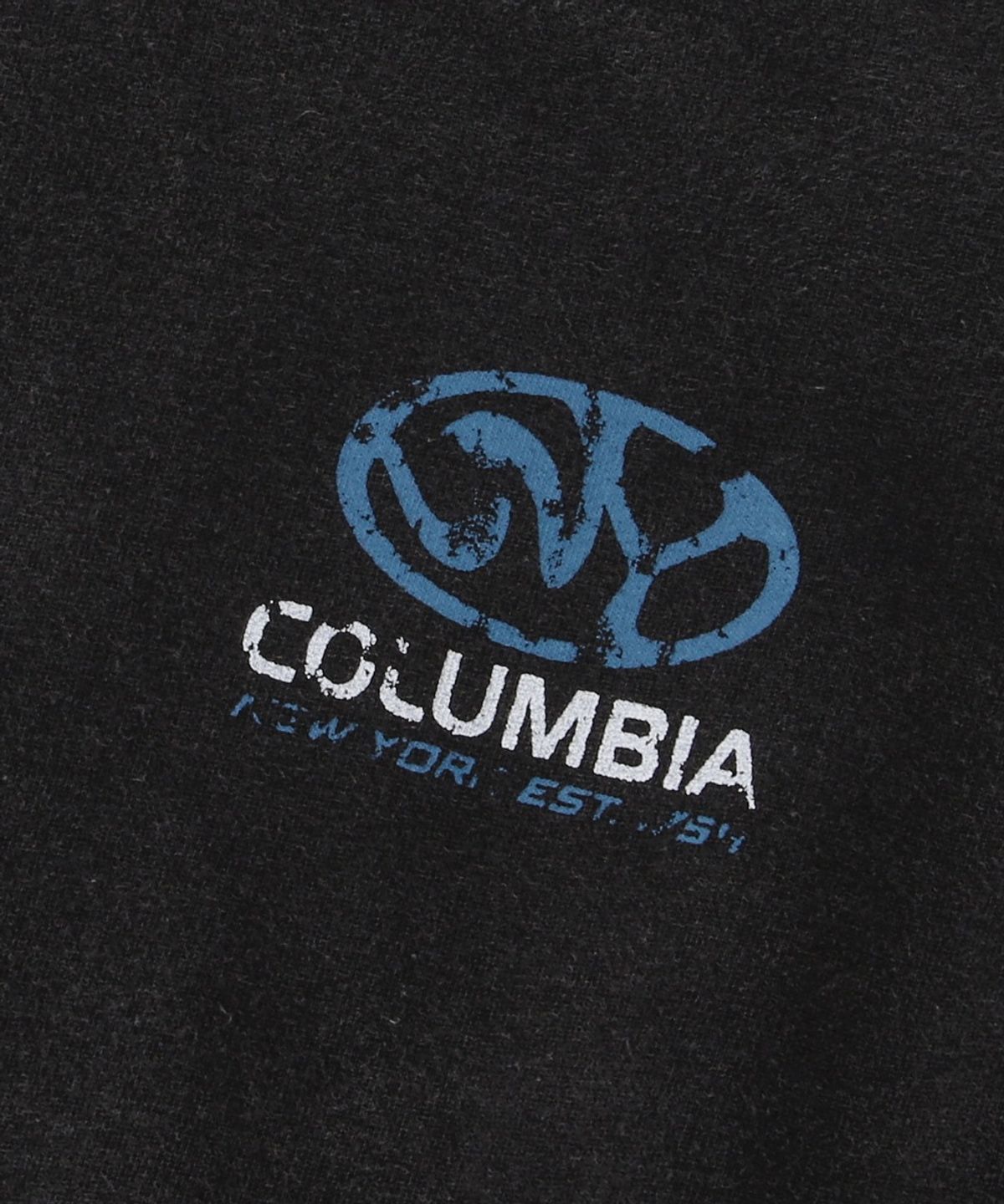 컬럼비아 유니버시티(COLUMBIA UNIVERSITY) NY CITY LOGO WASHED FLEECE HOODIE_BLACK