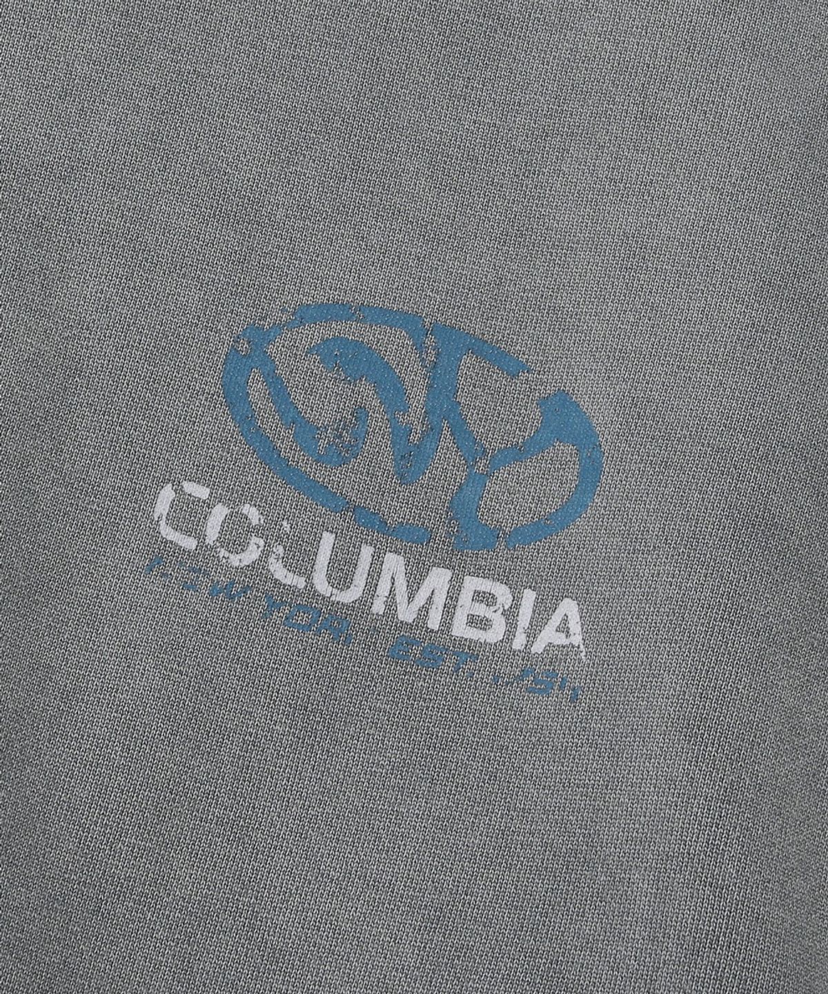 컬럼비아 유니버시티(COLUMBIA UNIVERSITY) NY CITY LOGO WASHED FLEECE HOODIE_GRAY