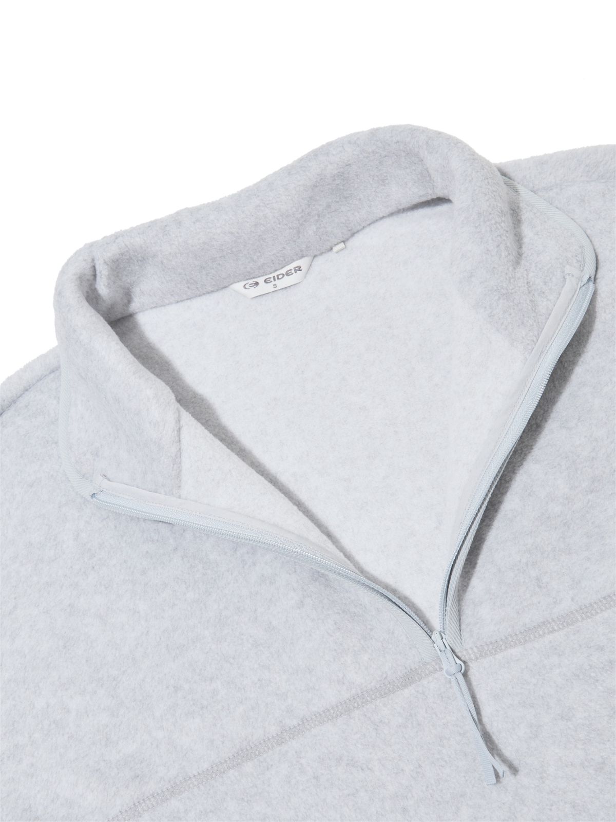 아이더(EIDER) HUG (허그) 여성 플리스 반짚업 MTM 티셔츠_Melange GREY_DWW26246MH