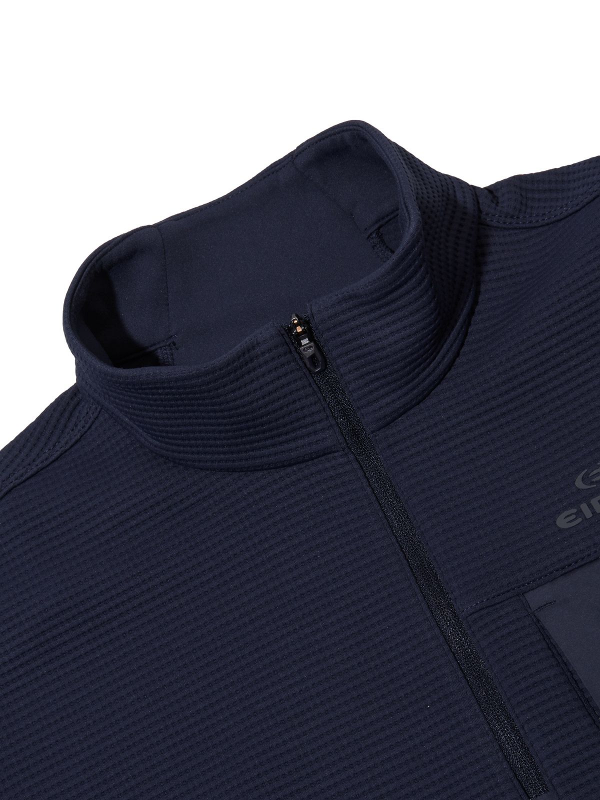 아이더(EIDER) WAFLUX (와플럭스) 여성 짚업 티셔츠_Navy_DWU26208N4