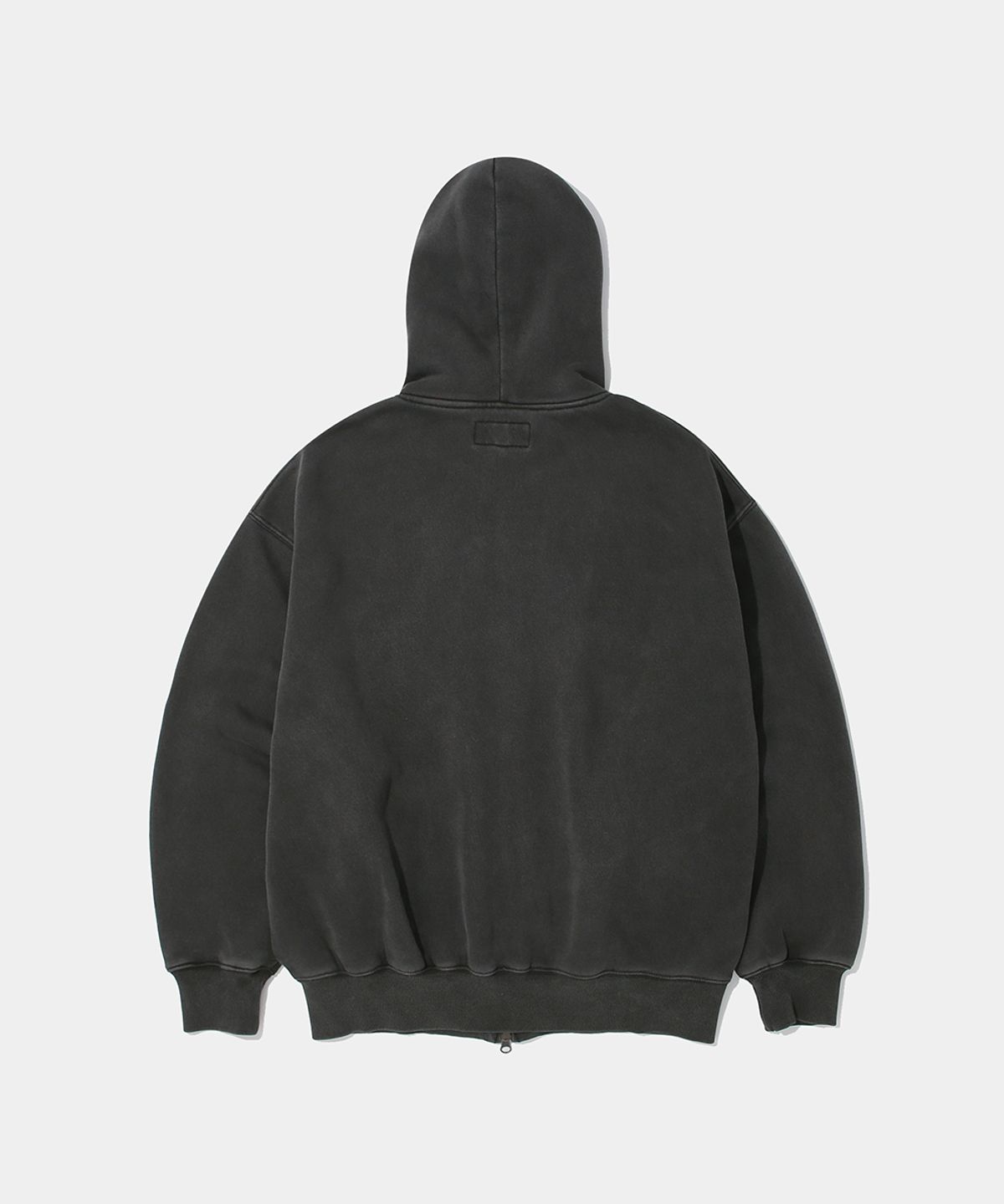 컬럼비아 유니버시티(COLUMBIA UNIVERSITY) BIG ARCH DYED FLEECE ZIP-UP HOODIE_CHARCOAL