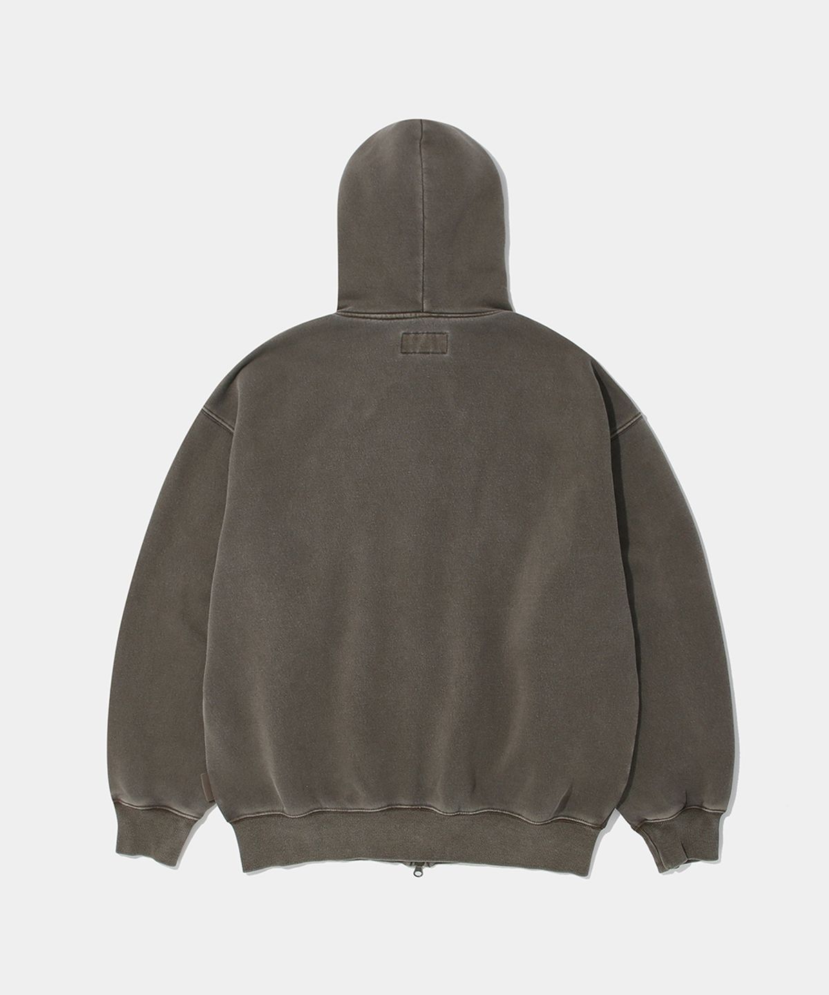 컬럼비아 유니버시티(COLUMBIA UNIVERSITY) BIG ARCH DYED FLEECE ZIP-UP HOODIE_BROWN