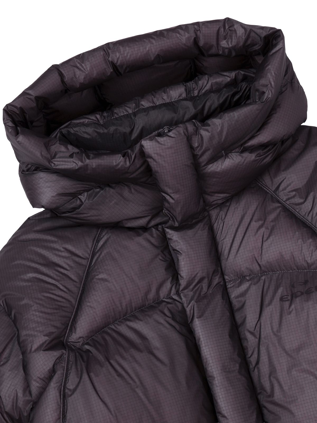 아이더(EIDER) GRATINUM (그래티넘) 여성 후디드 푸퍼 구스 다운 자켓_Dark Violet_DWW26512V6