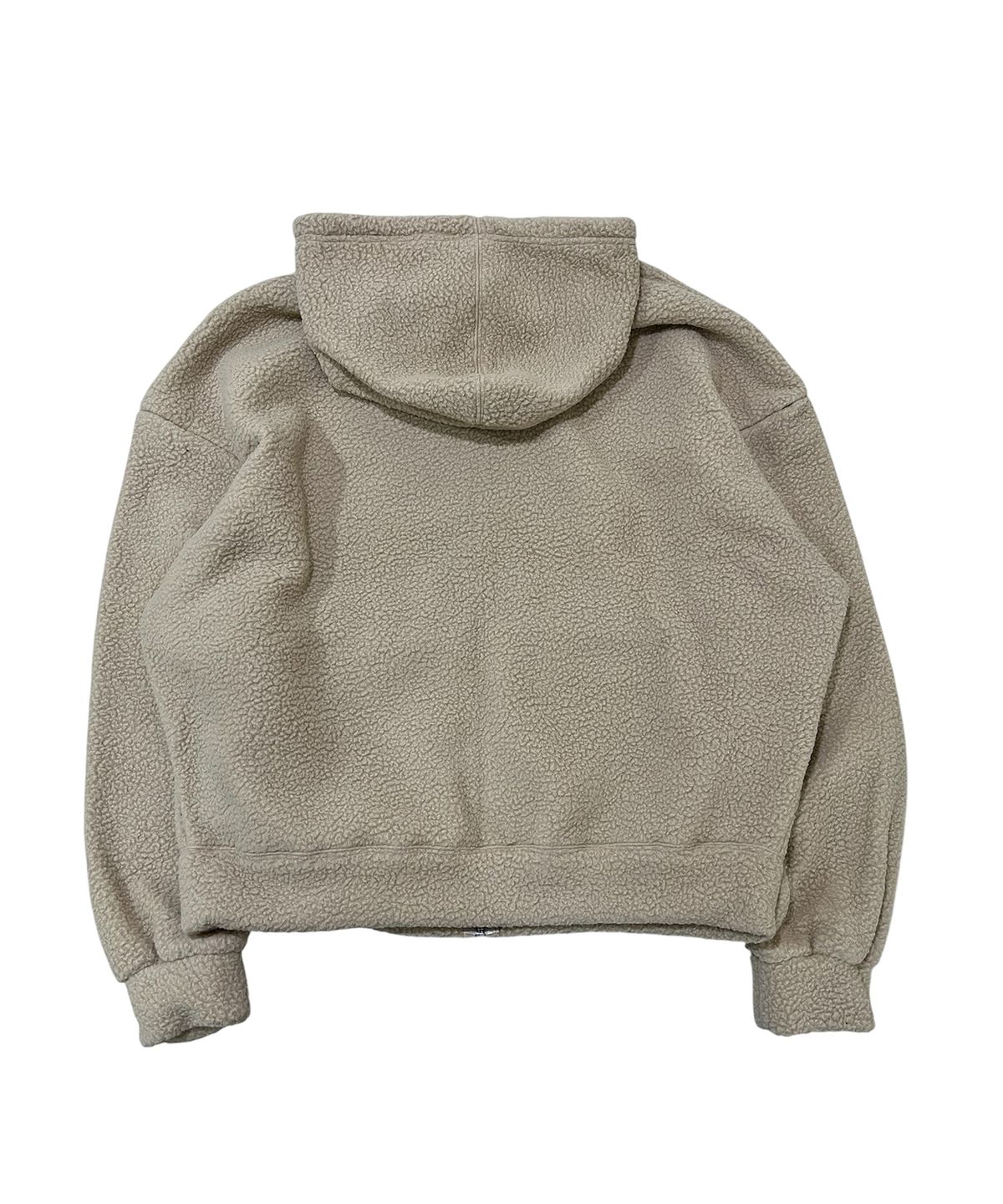 스케이터락(SK8ER ROCK) Camo Cross Fleece Zip Hoodie (beige)