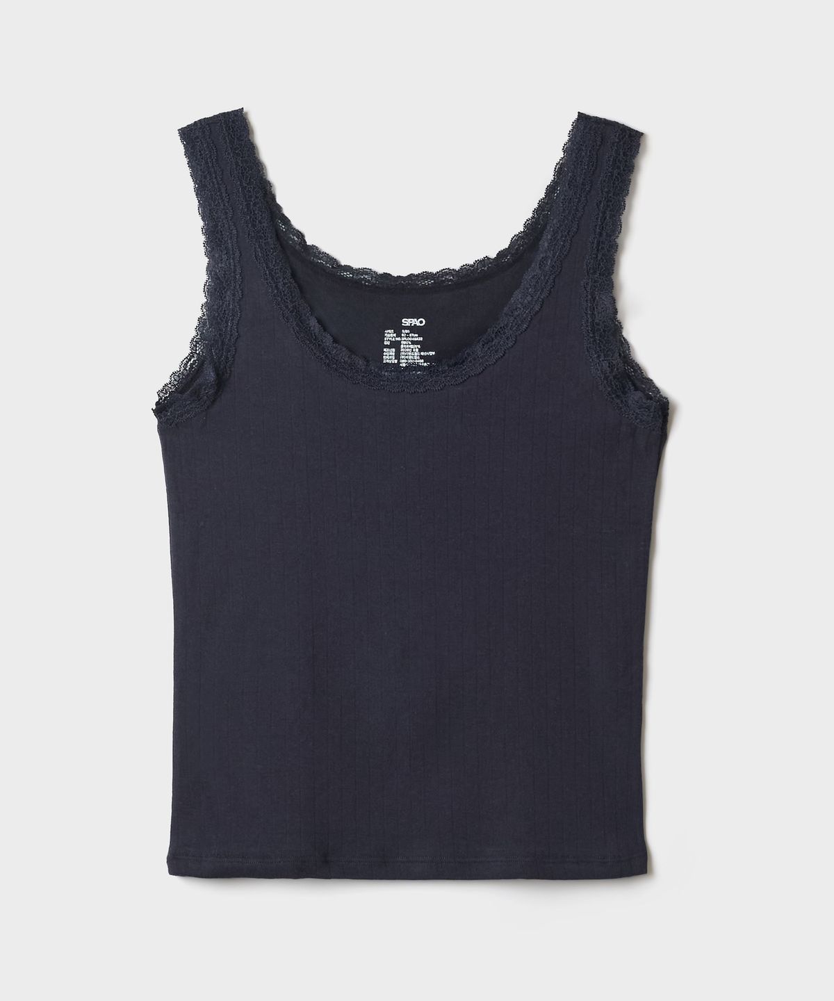 스파오(SPAO) [COMFORT] 레이스 포인텔 민소매_SPLOG49A32