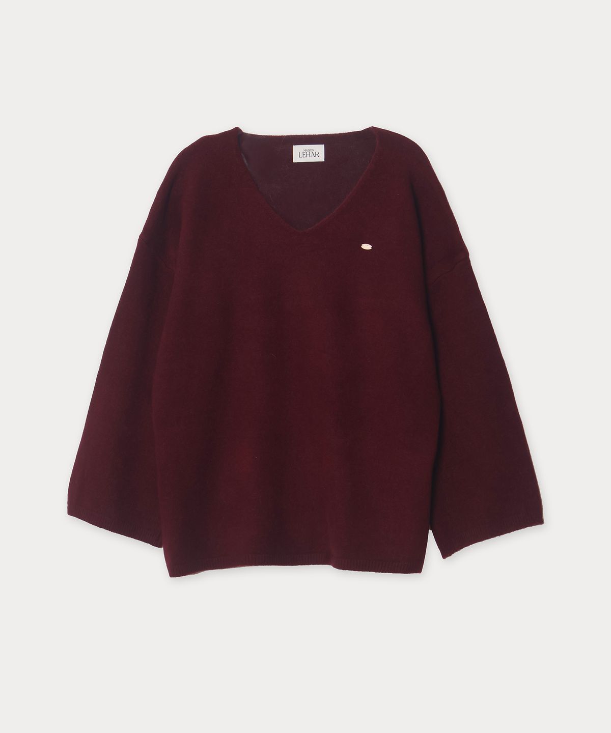 메종르하르(MAISONLEHAR) 마랑 루즈 브이넥 니트 4color