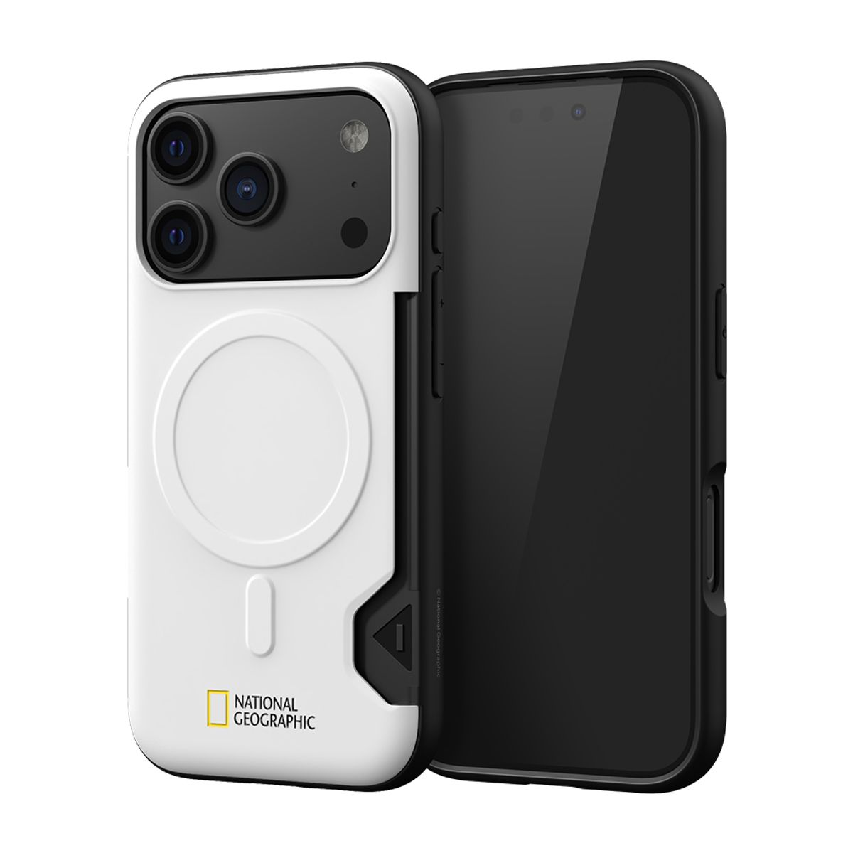 내셔널지오그래픽 모바일(NATIONAL GEOGRAPHIC MOBILE) 아이폰18 프로 프로맥스 마그네틱 카드 포켓 범퍼 케이스