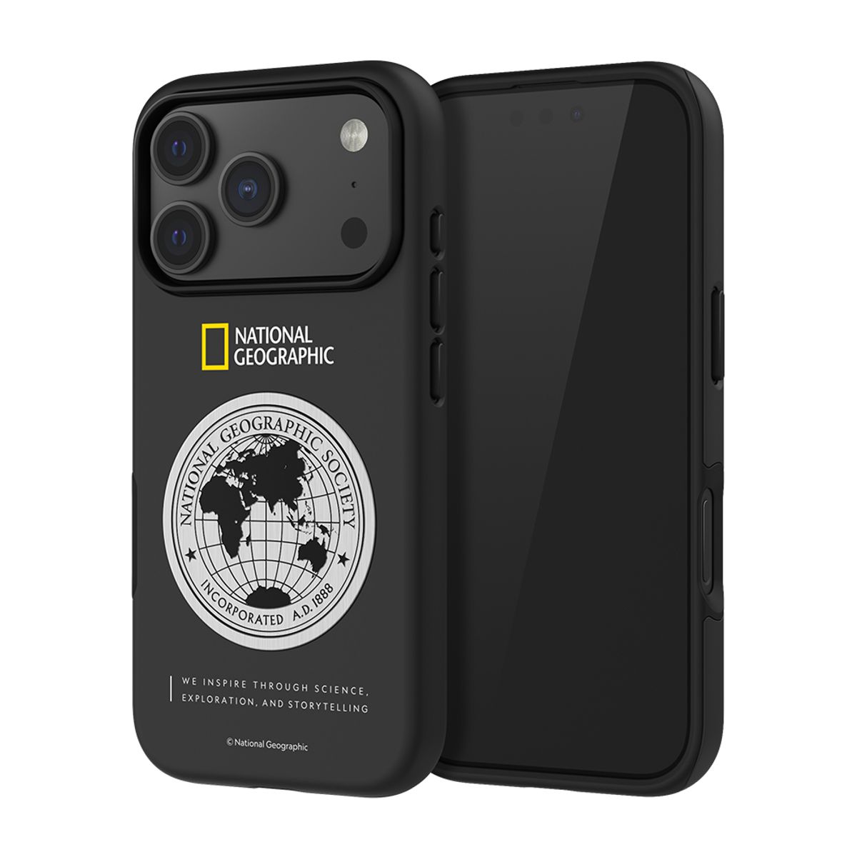 내셔널지오그래픽 모바일(NATIONAL GEOGRAPHIC MOBILE) 아이폰18 프로 프로맥스 메탈데코 하드쉘 케이스