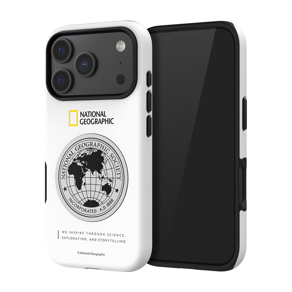 내셔널지오그래픽 모바일(NATIONAL GEOGRAPHIC MOBILE) 아이폰18 프로 프로맥스 메탈데코 하드쉘 케이스