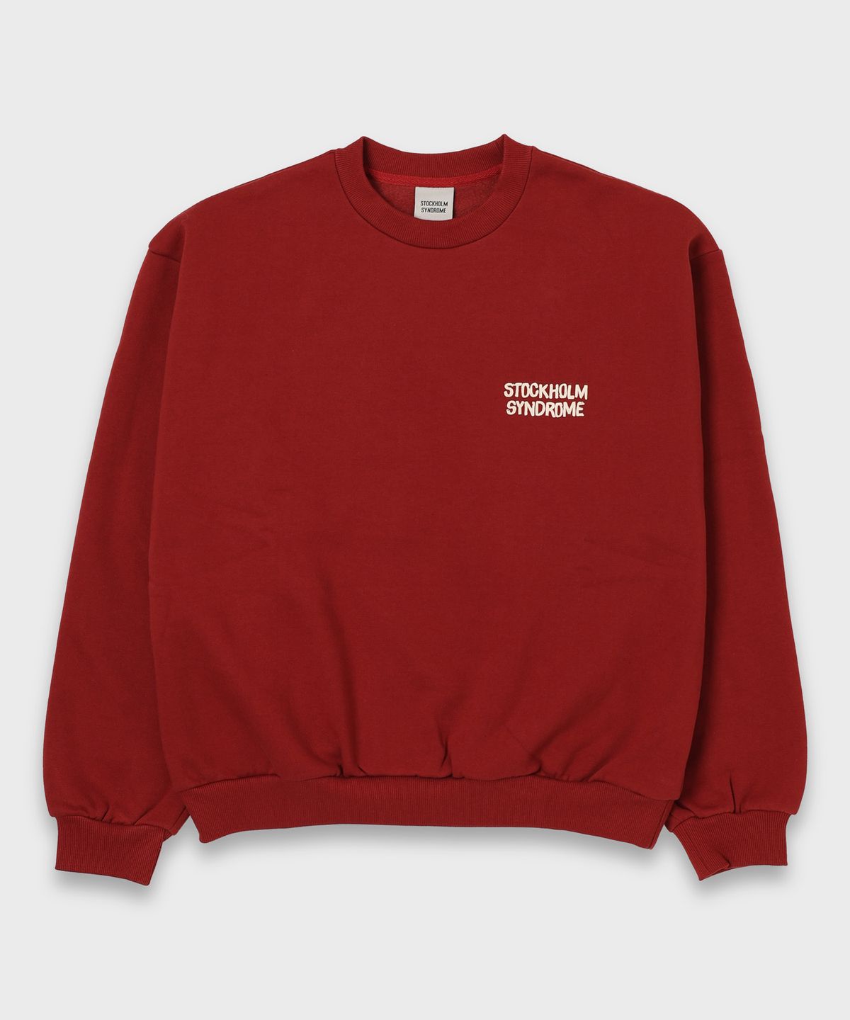 스톡홀름 신드롬(STOCKHOLM SYNDROME) REAL LIFE CREW - BURGUNDY