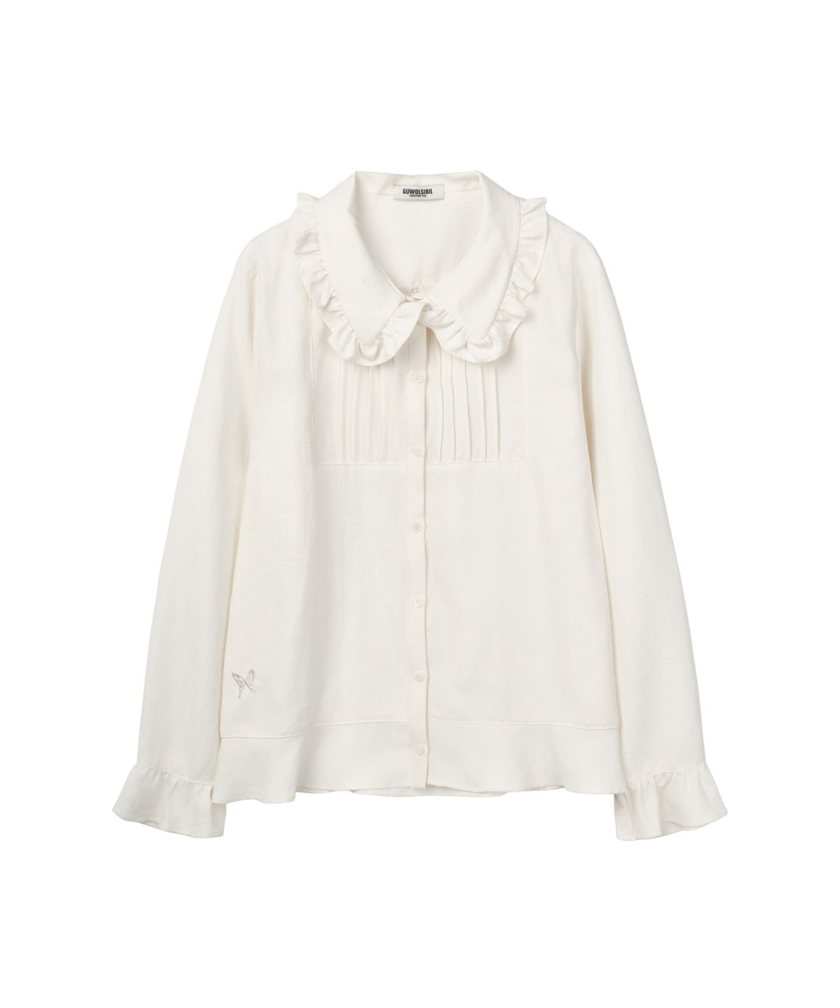 구월십일(GUWOLSIBIL) 26AT Version Bohemian Shirt White